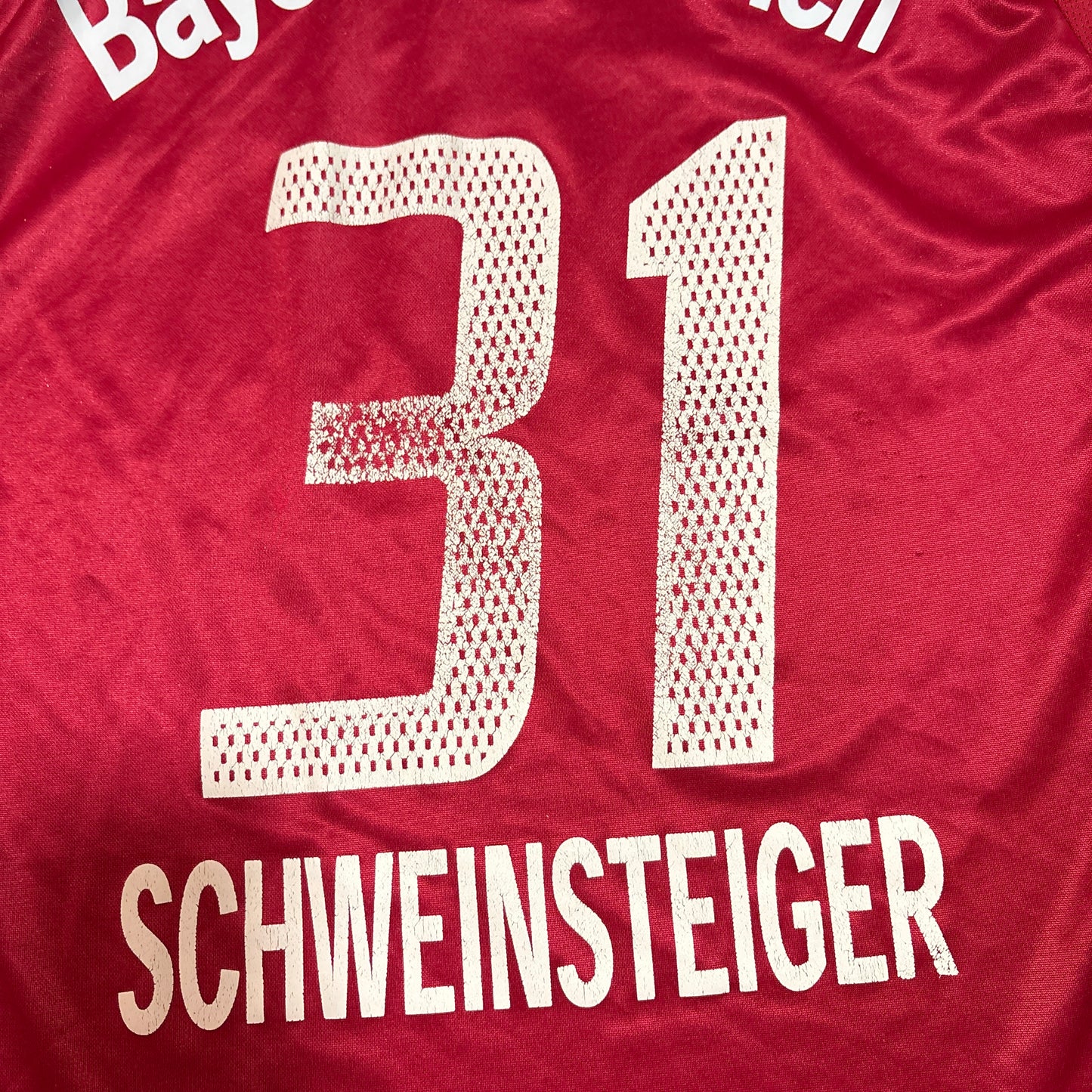 FC Bayern München 2003/04 #31 Schweinsteiger Heim Trikot