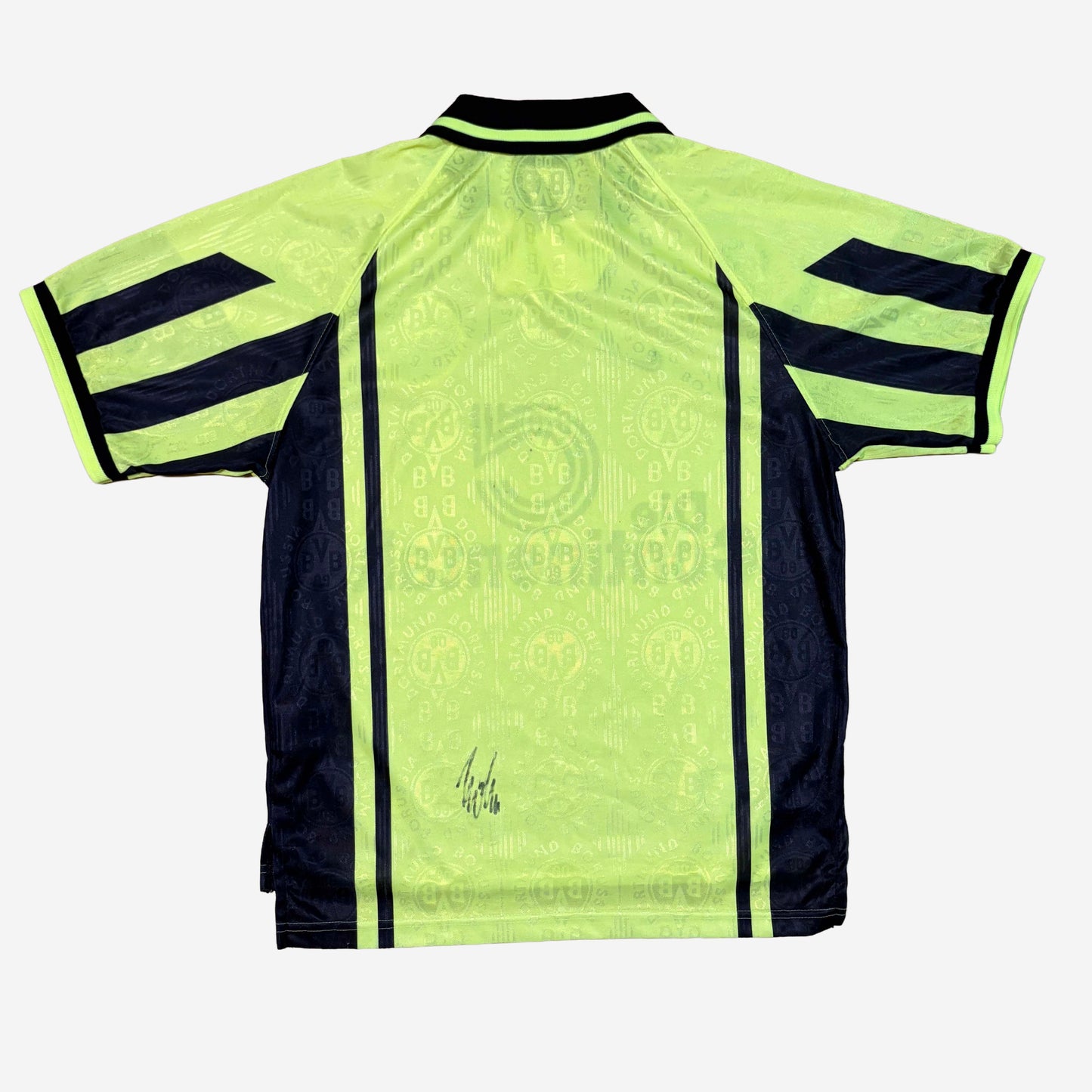 Borussia Dortmund 1996/97 Heim Trikot (+Möller Unterschrift)