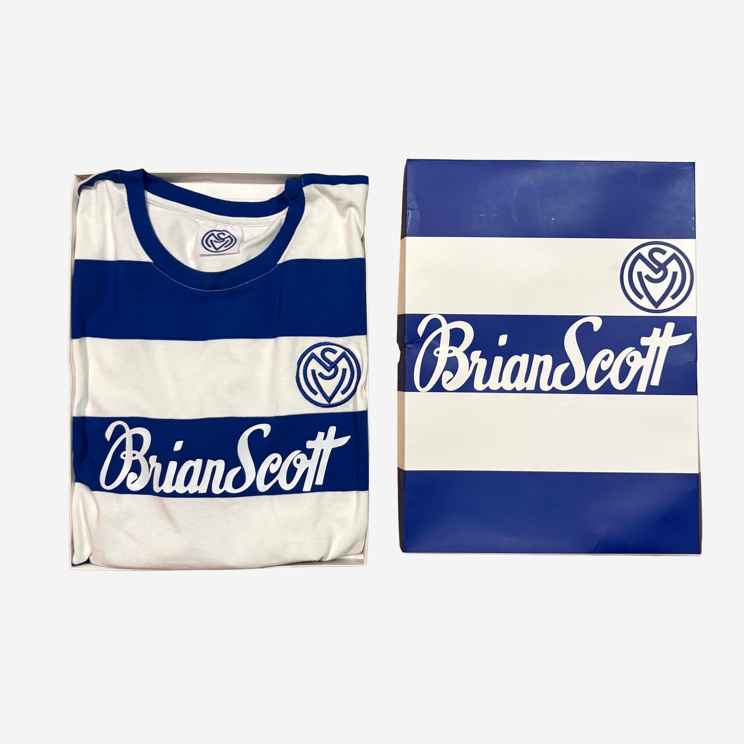 MSV Duisburg Retro Trikot Brian Scott (Limitierte Edition)