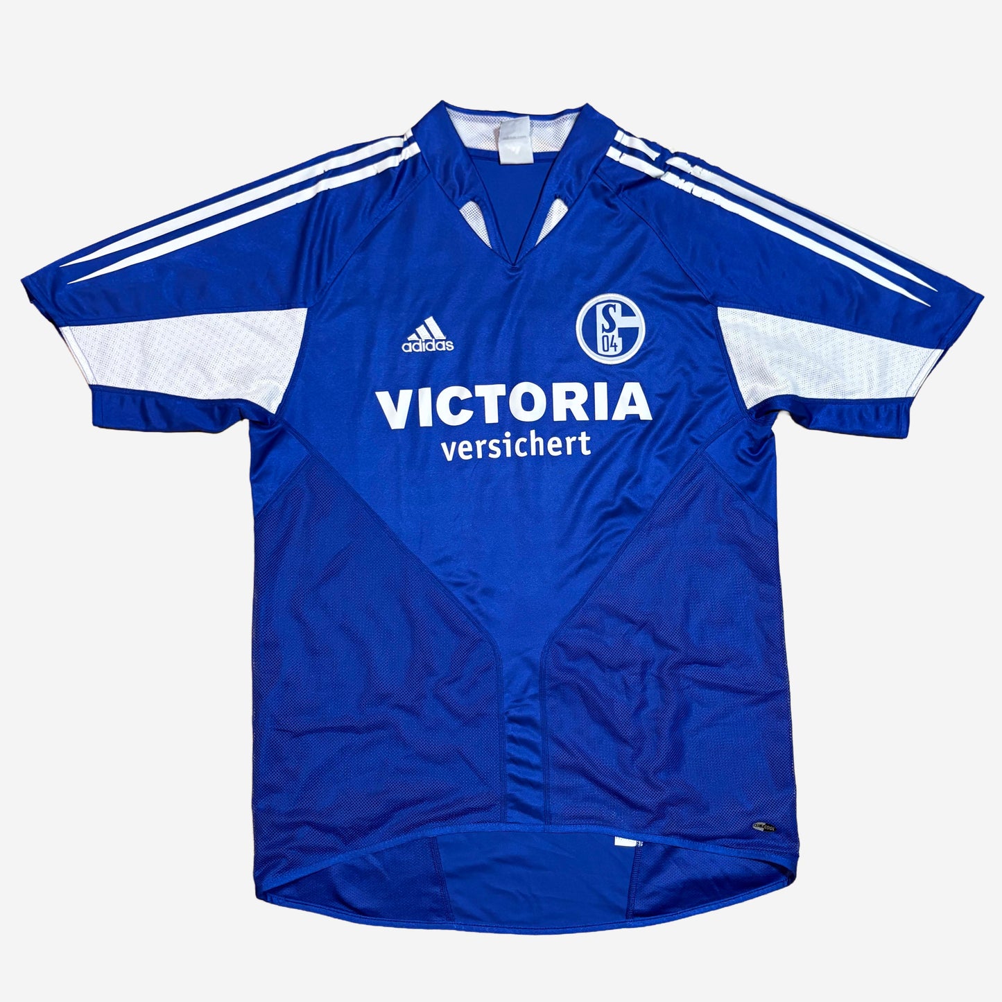 FC Schalke 04 2005/06 Larsen #9 Heim Trikot