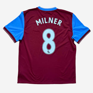 Aston Villa 2009/10 Milner #8 Heim Trikot