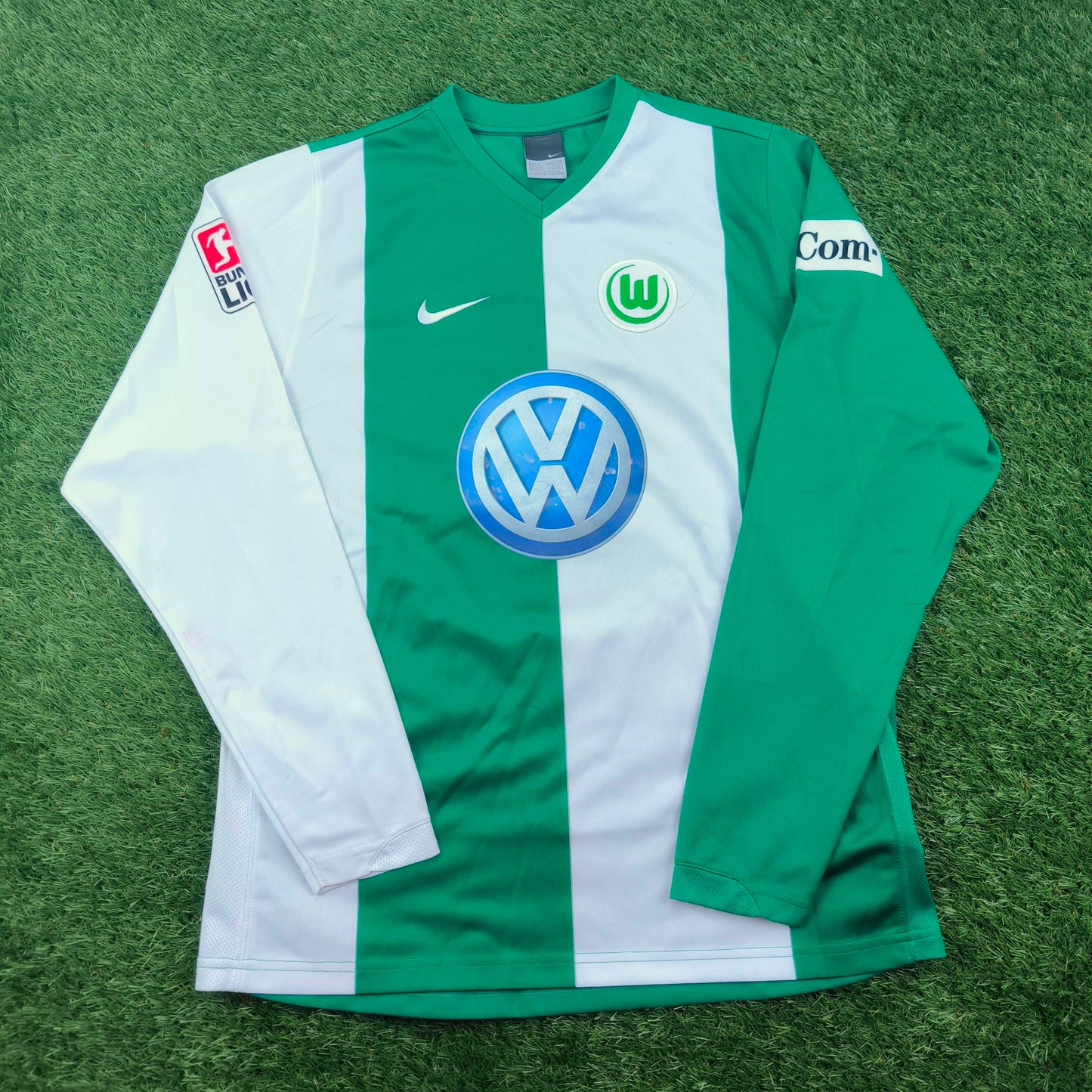 VfL Wolfsburg 2006/07 Quiroga #2 Heim Trikot