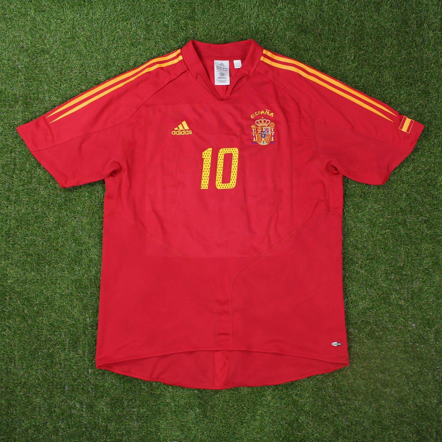 Spanien 2004 Morientes #10 Heimtrikot