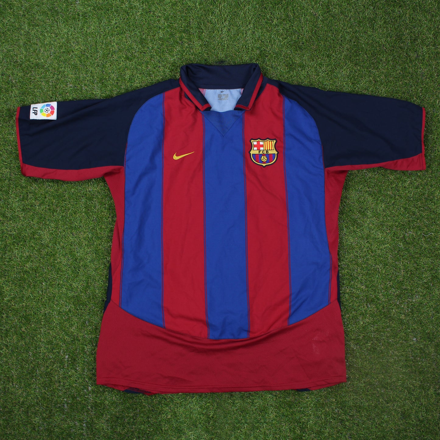 FC Barcelona 2002/03 Ronaldinho #10 Heimtrikot