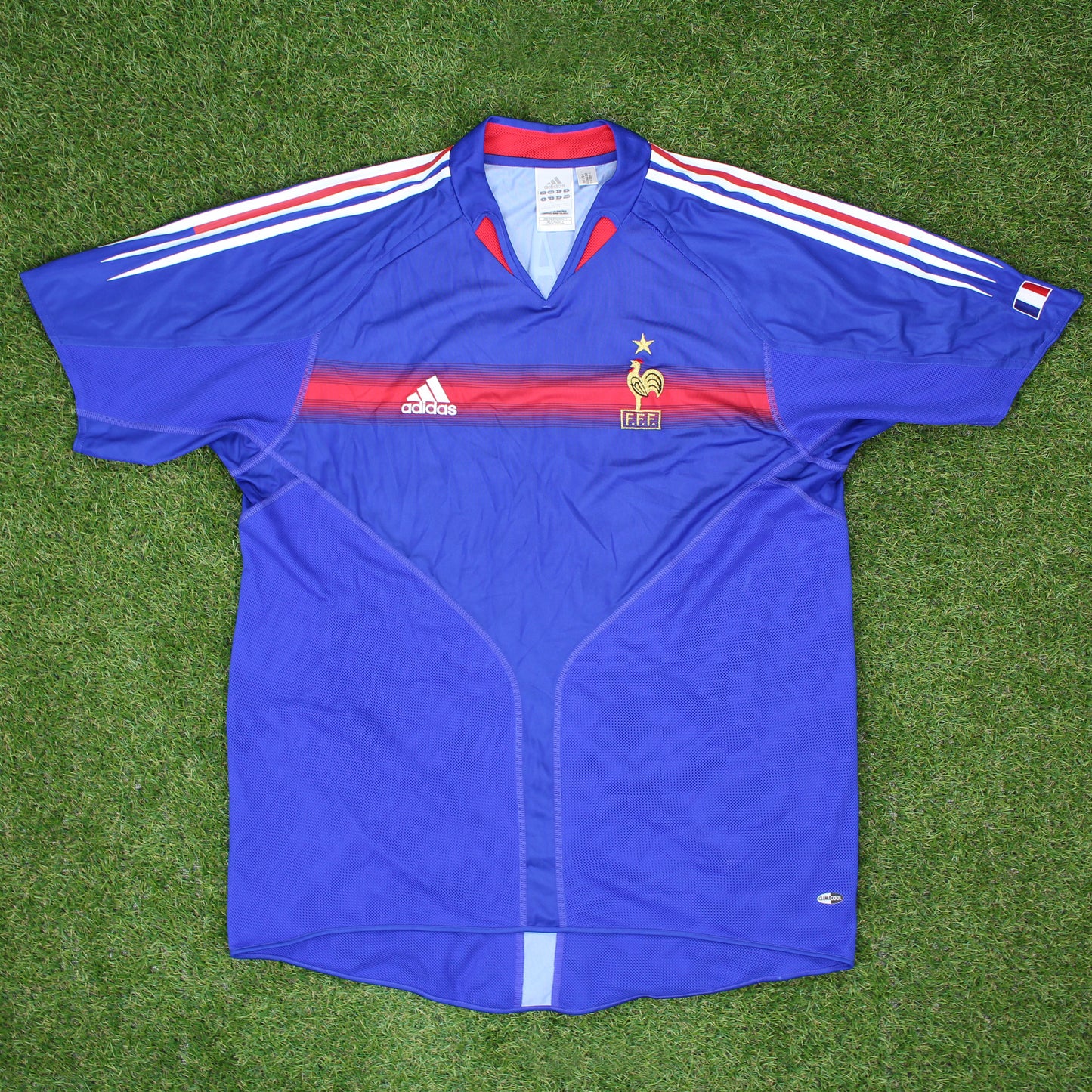 Frankreich 2004 Zidane #10 Heim Trikot