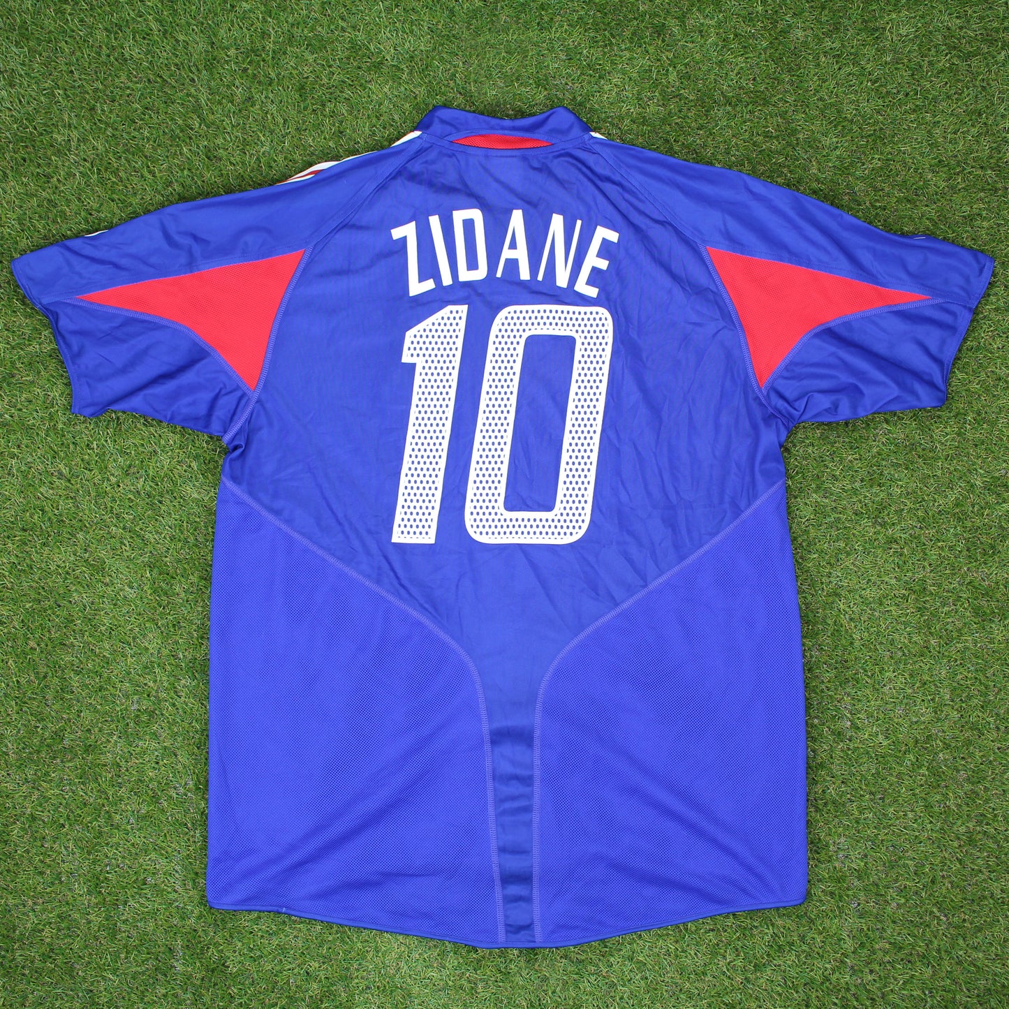 Frankreich 2004 Zidane #10 Heim Trikot