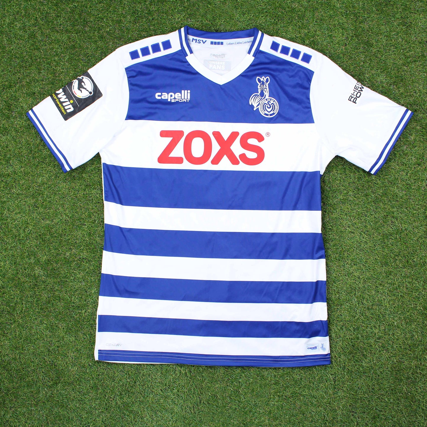 MSV Duisburg 2021/22 Knoll #17 Heim Trikot (Match Prepared)