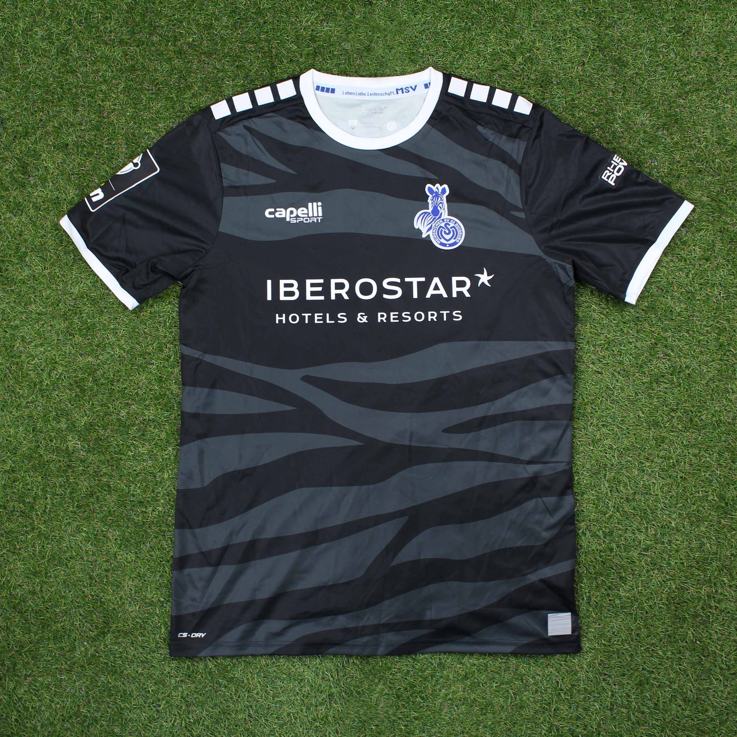 MSV Duisburg 2020/21 Ndualu #22 Auswärts Trikot (Match Prepared)