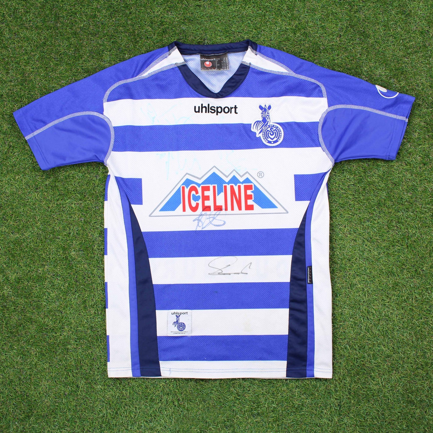 MSV Duisburg 2005/06 Heim Trikot (+ Unterschriften)