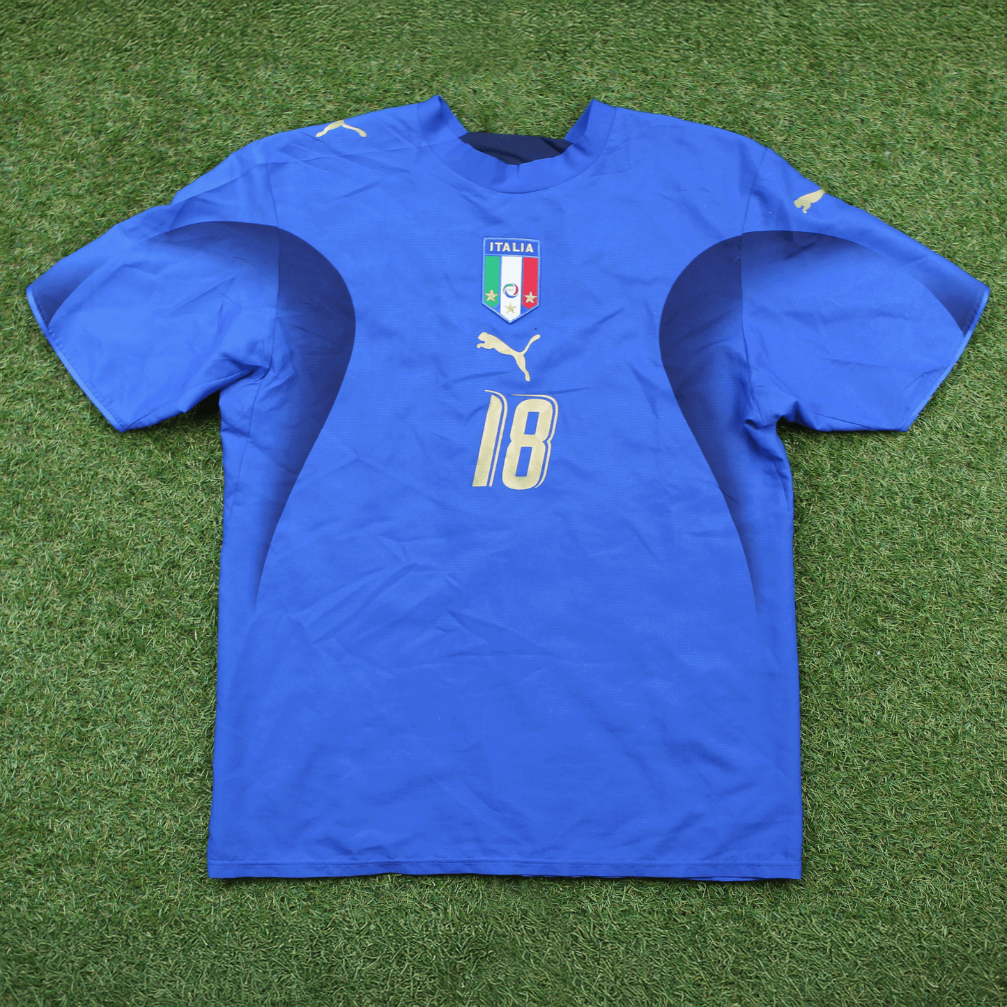 Italien 2006 Inzaghi #18 Heim Trikot