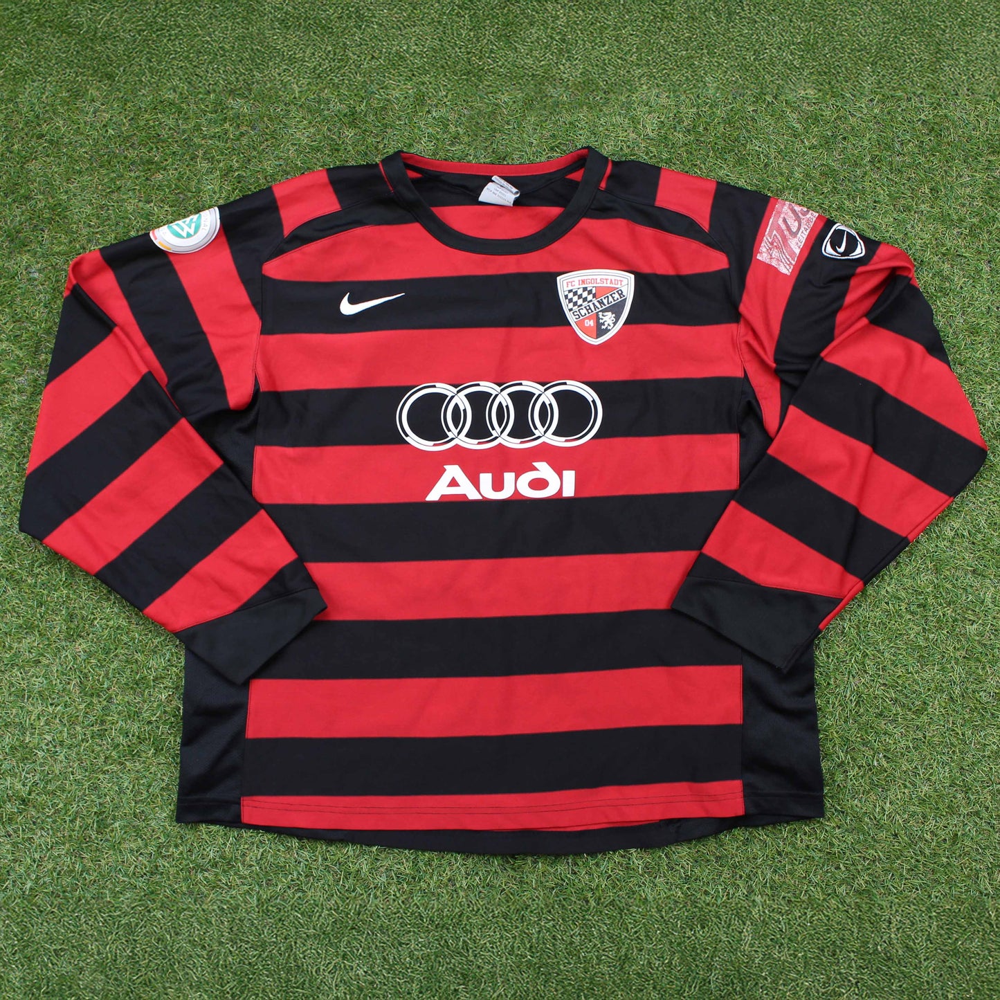 FC Ingolstadt 2007/08 Aygün #33 Heim Trikot Longsleeve