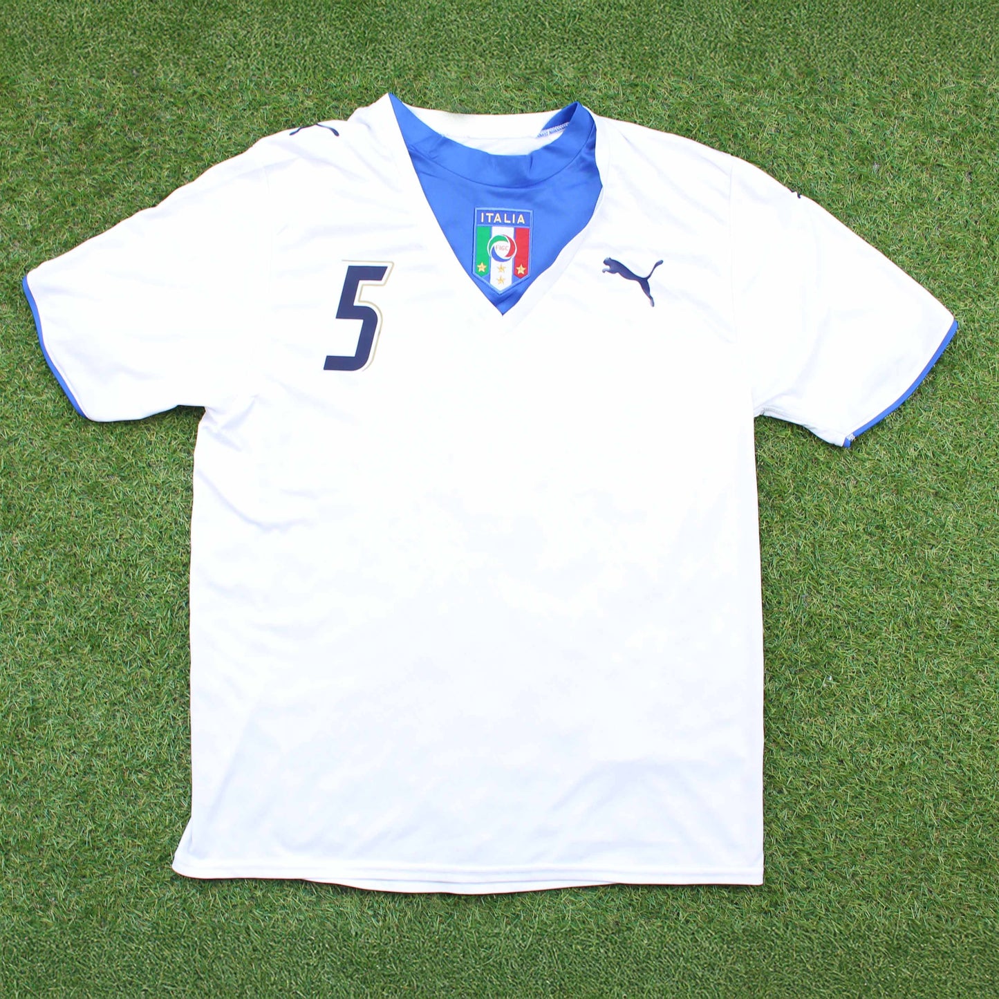 Italien 2006 Cannavaro #5 Auswärts Trikot