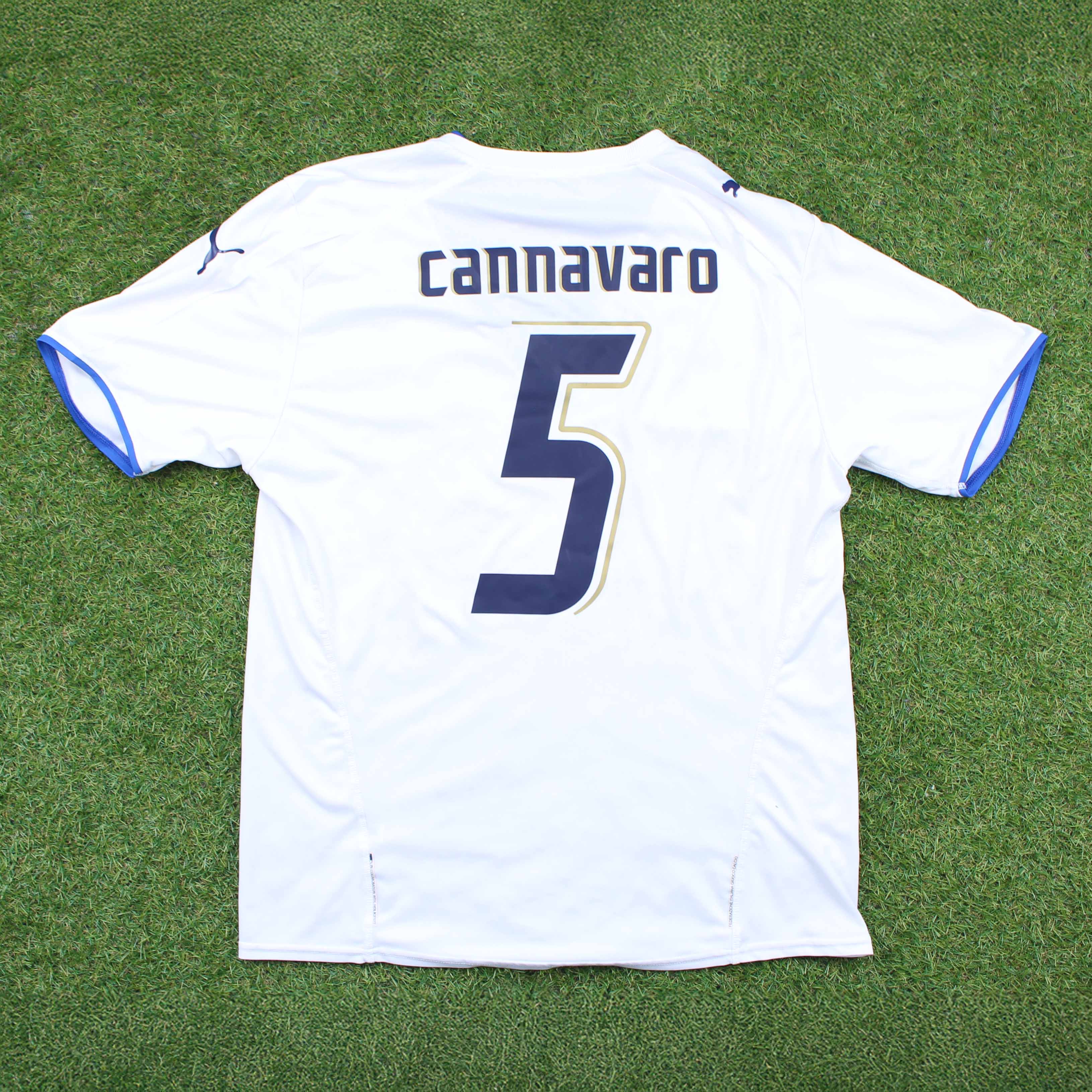 Italien 2006 Cannavaro #5 Auswärts Trikot