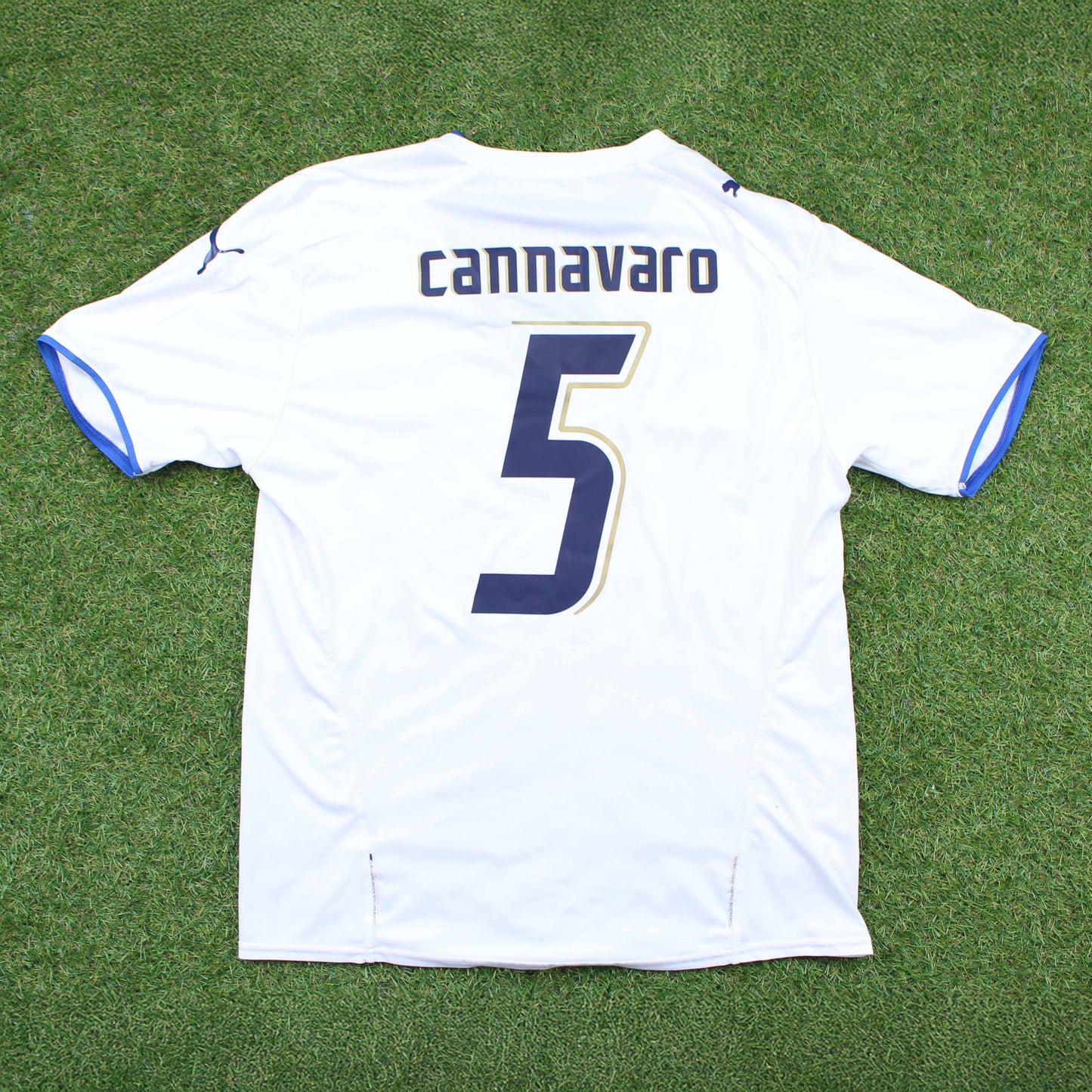 Italien 2006 Cannavaro #5 Auswärts Trikot