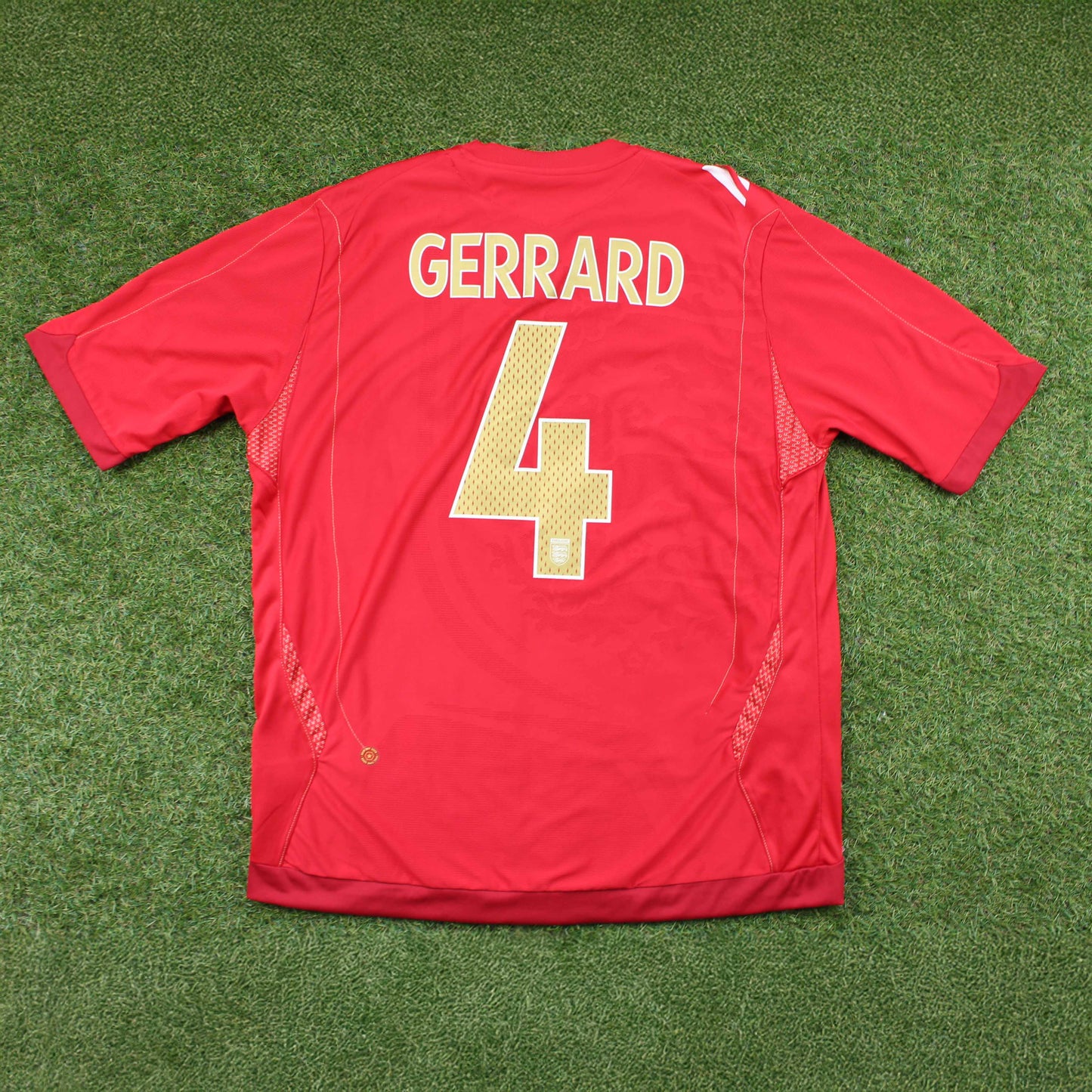 England 2006 Gerrard #4 Auswärts Trikot