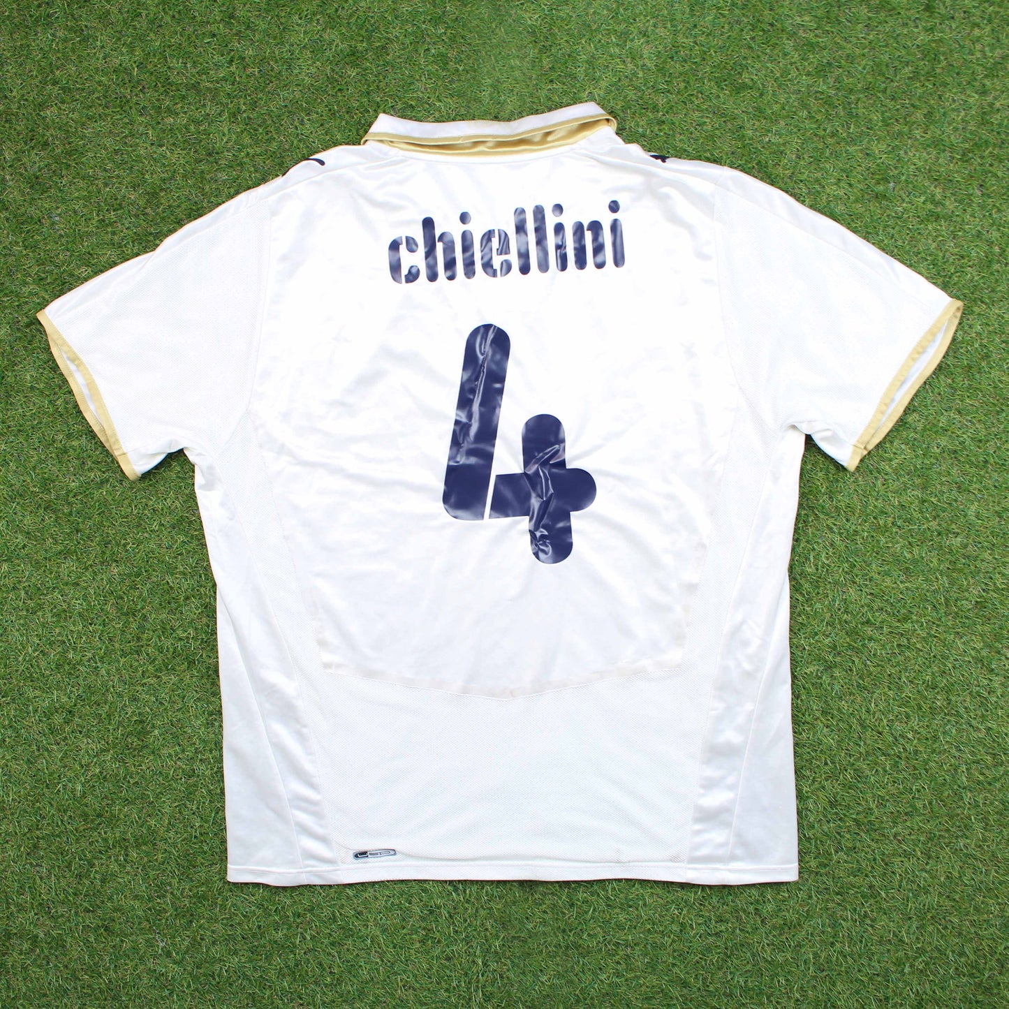Italien 2008 Chiellini #4 Auswärts Trikot