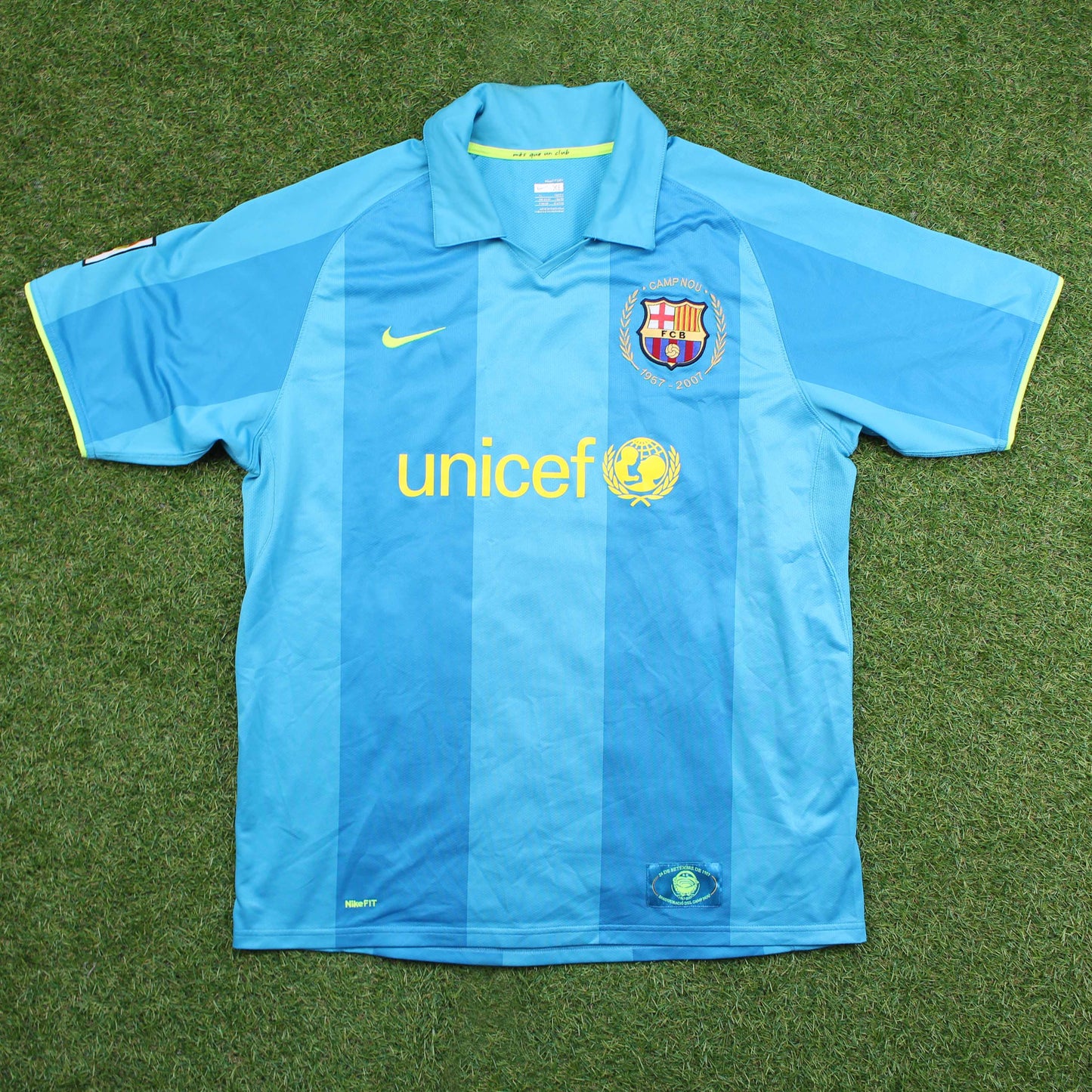 FC Barcelona 2007/08 Auswärts Trikot