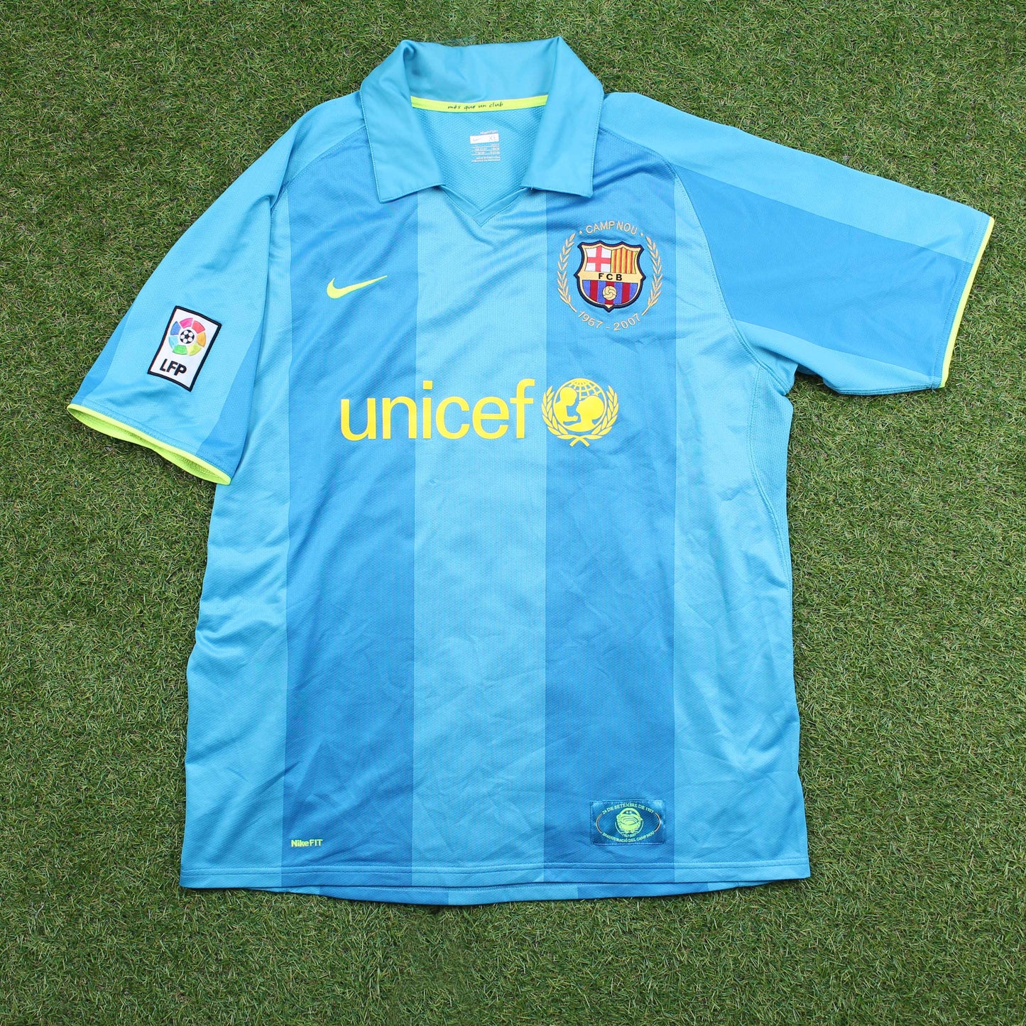 FC Barcelona 2007/08 Auswärts Trikot