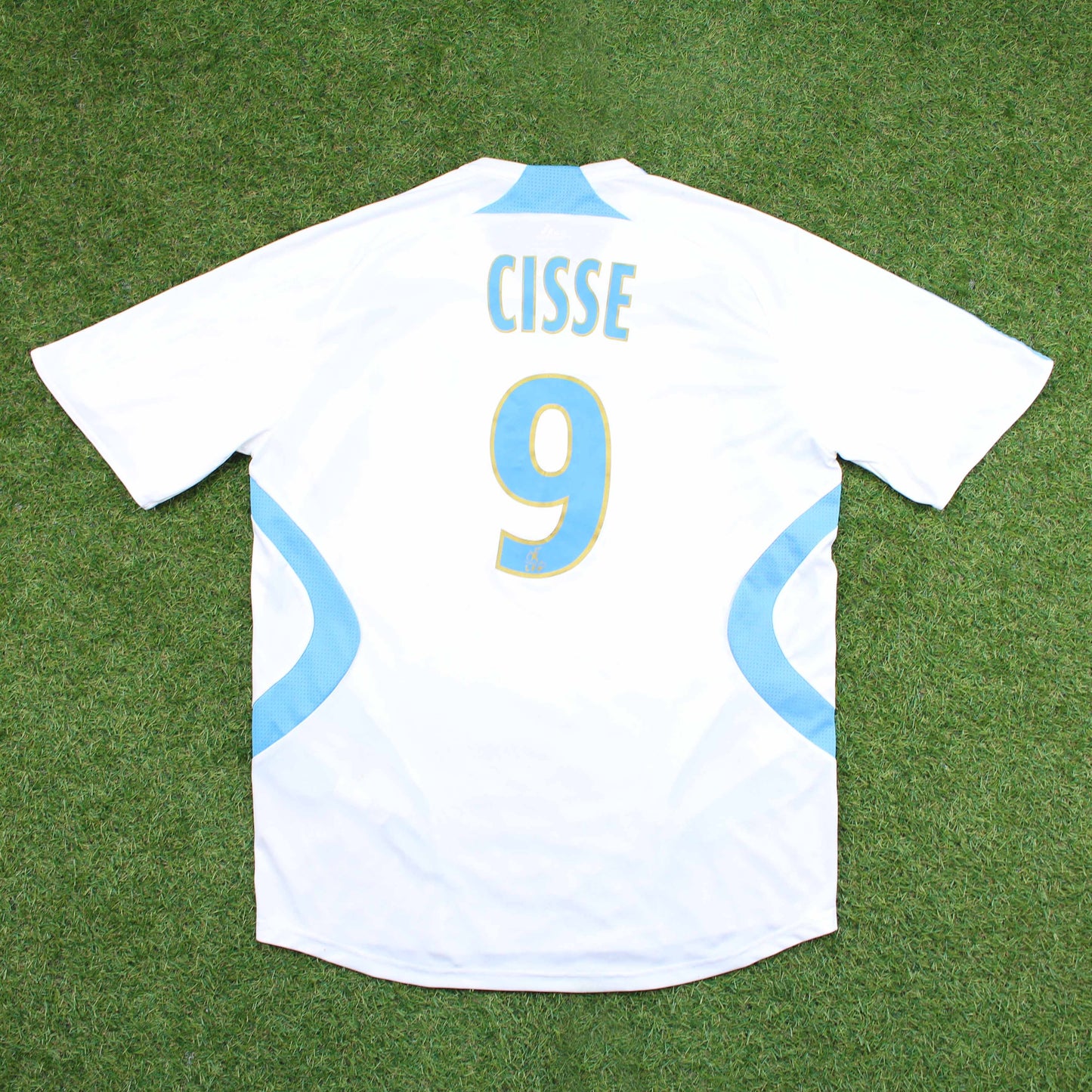 Olympique Marseille 2007/08 Cisse #9 Heim Trikot