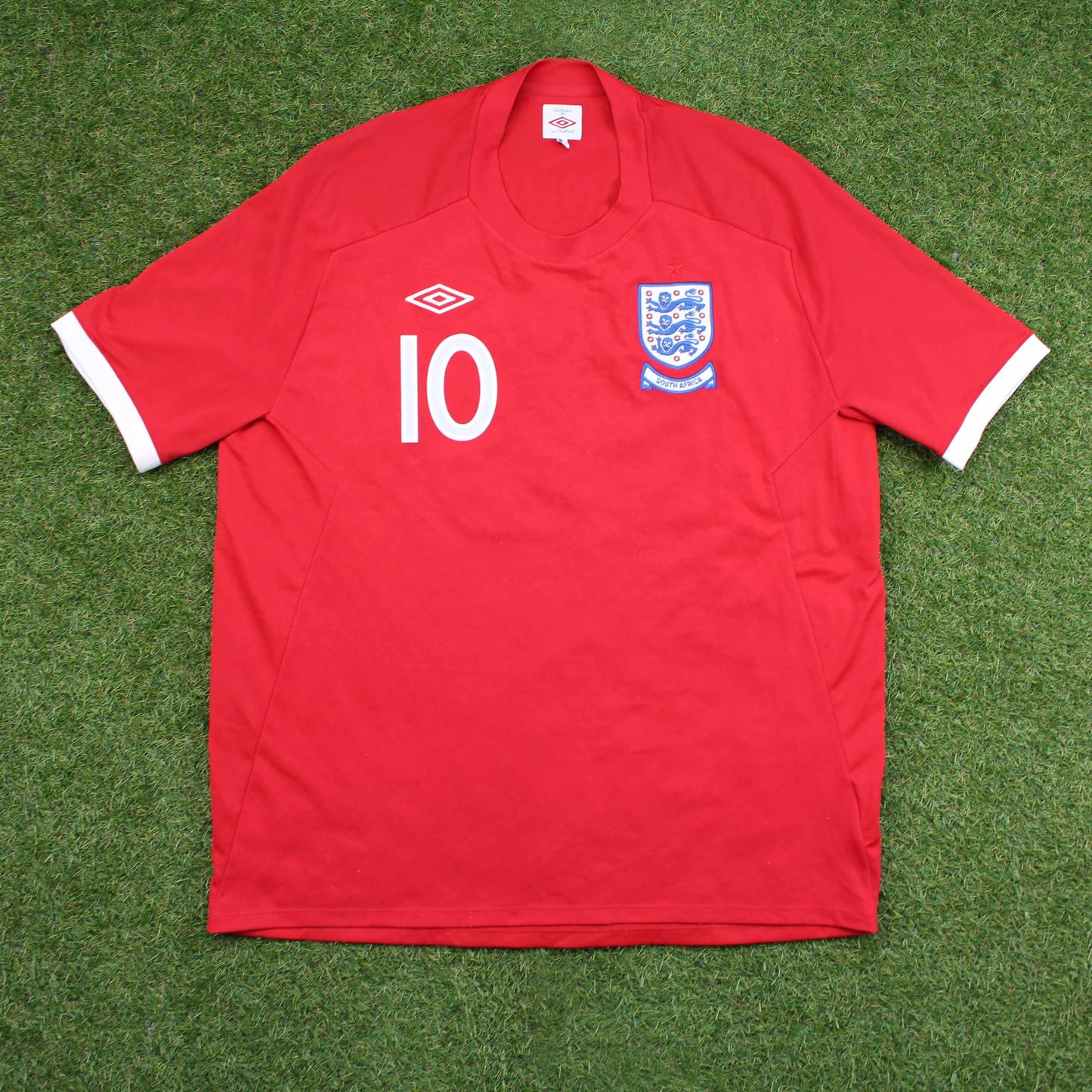 England 2010 Rooney #10 Auswärts Trikot