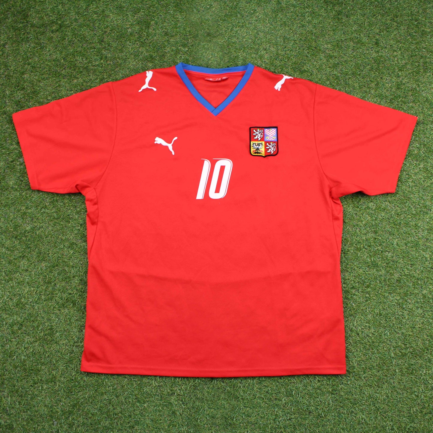 Tschechien 2008 Rosicky #10 Heim Trikot