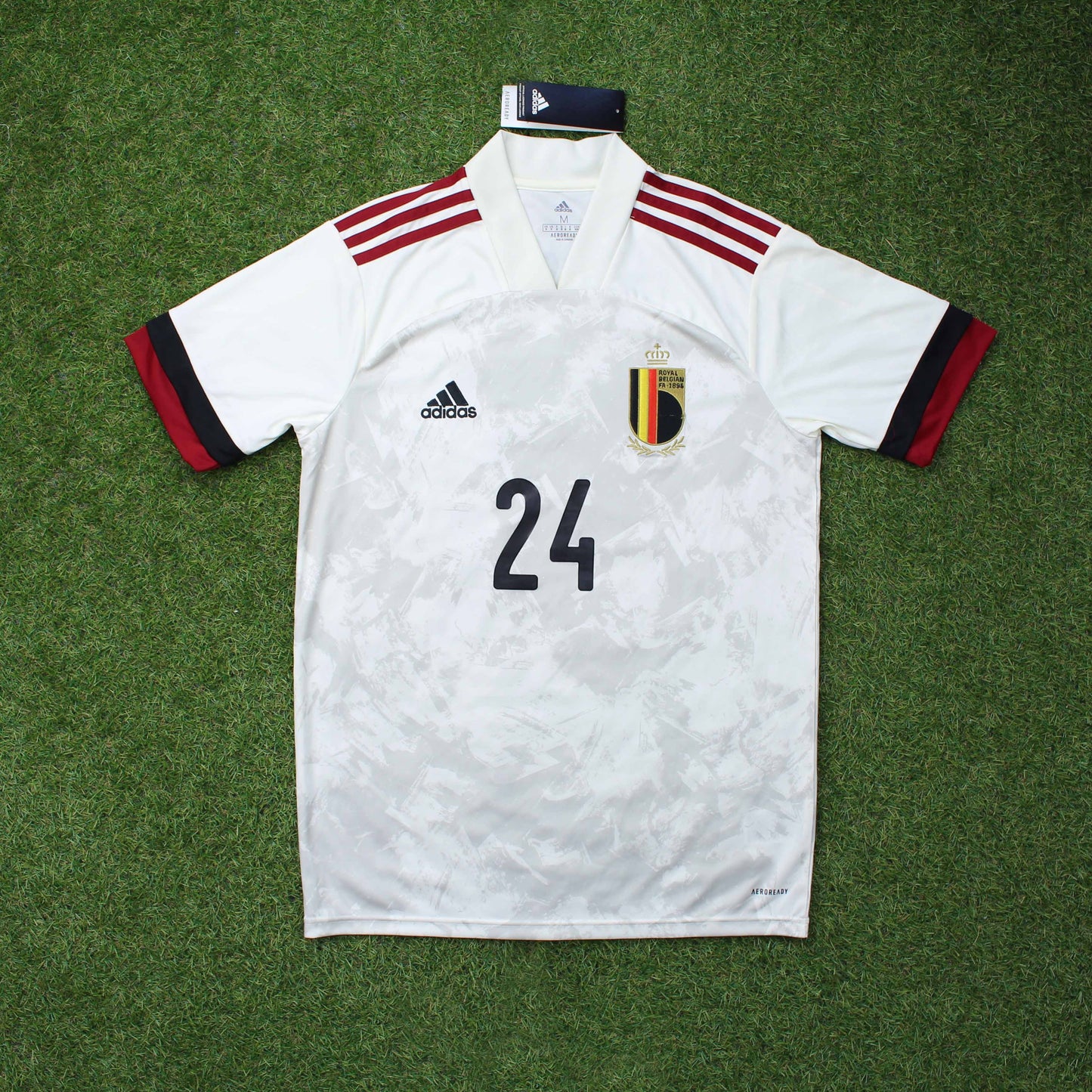 Belgien 2020 Trossard #24 Auswärts Trikot (Neu mit Etikett)