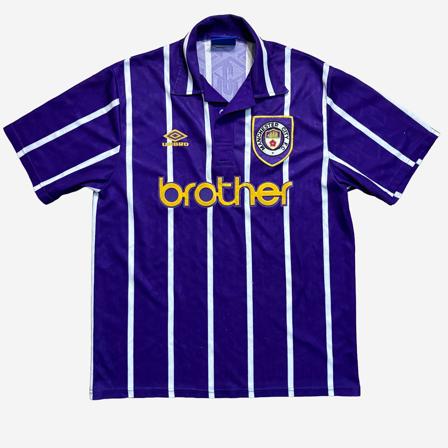 Manchester City 1993-95 Auswärts Trikot