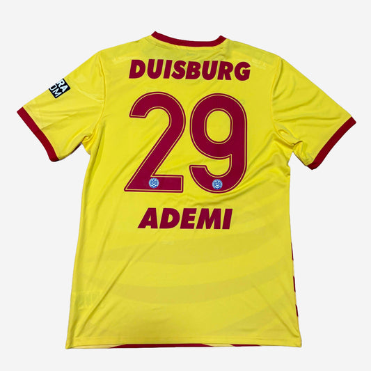 MSV Duisburg 2020/21 Ademi #29 Matchworn Trikot