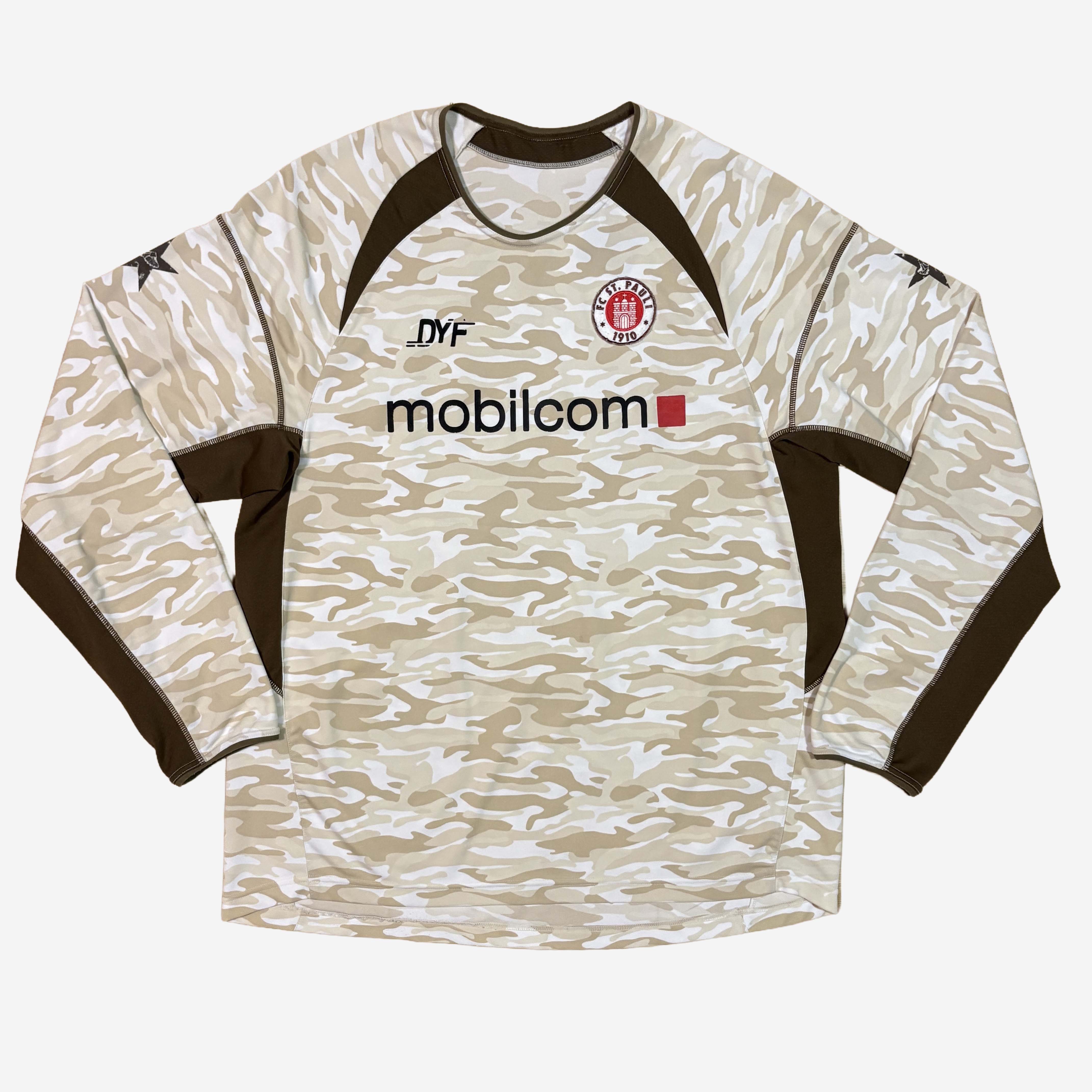 FC St. Pauli 2005/06 Meggle #10 Heim Trikot