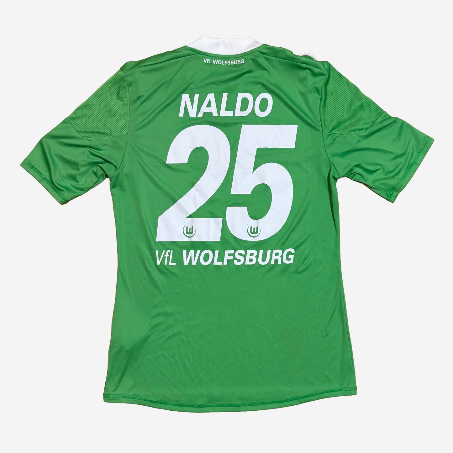 VfL Wolfsburg 2012/13 Naldo #25 Heim Trikot (Matchworn)