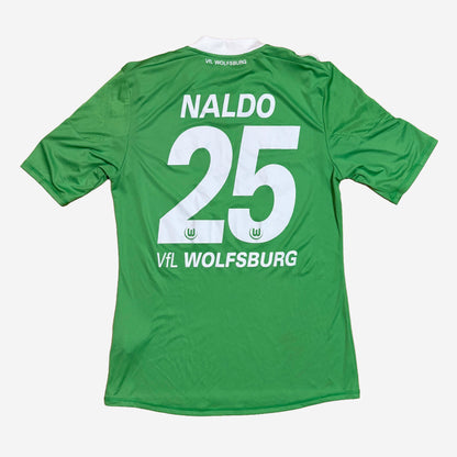 VfL Wolfsburg 2012/13 Naldo #25 Heim Trikot (Matchworn)