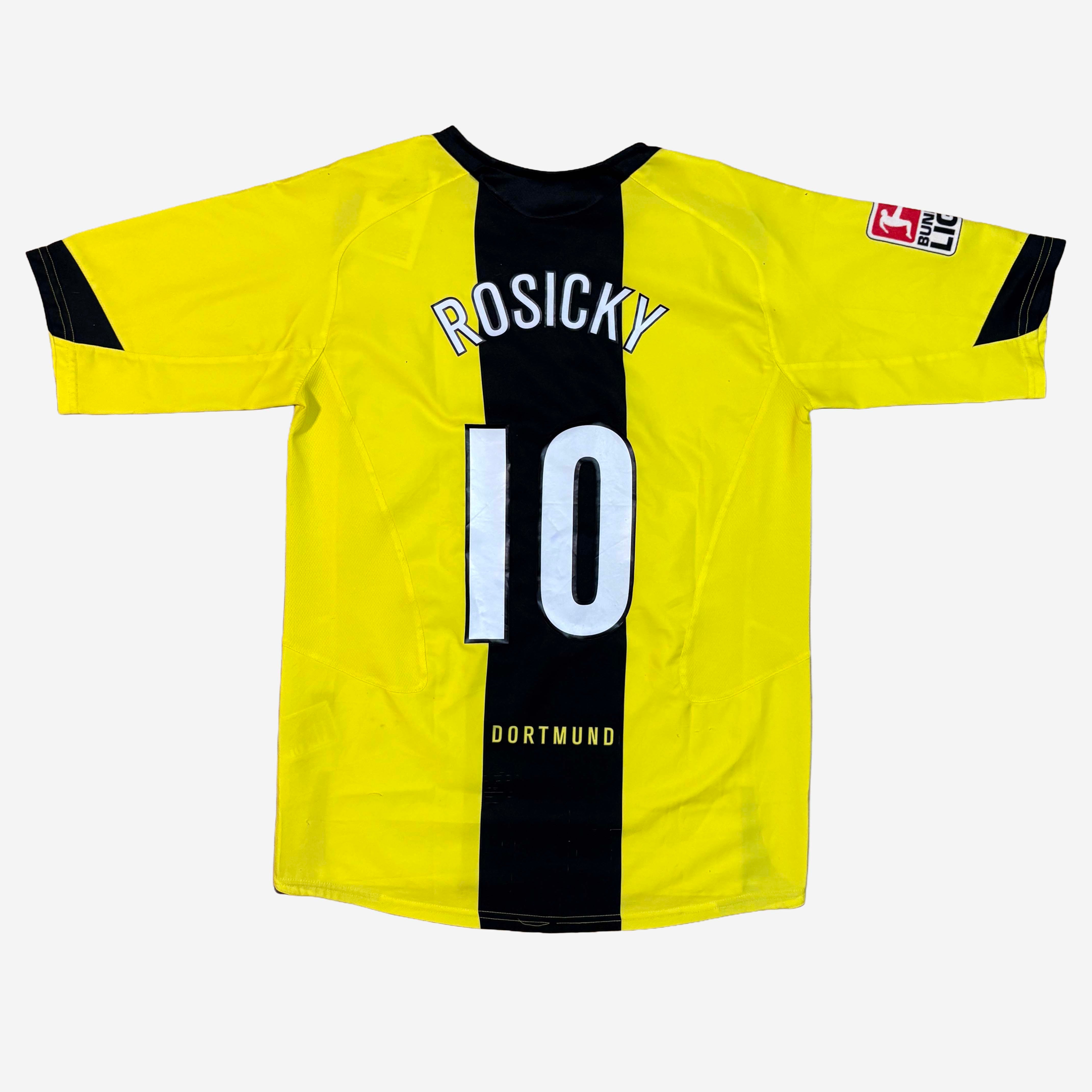 Borussia Dortmund 2005/06 Rosicky #10 Heim Trikot