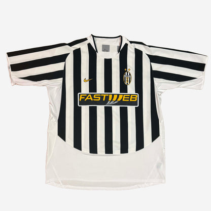 Juventus Turin 2003/04 Davids #26 Heim Trikot
