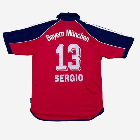 FC Bayern München 1999-2001 Sergio #13 Heim Trikot