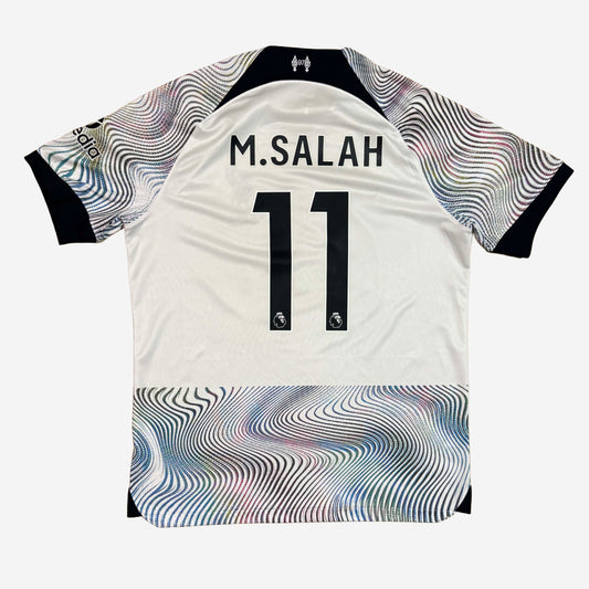 FC Liverpool 2022/23 Salah #11 Auswärts Trikot