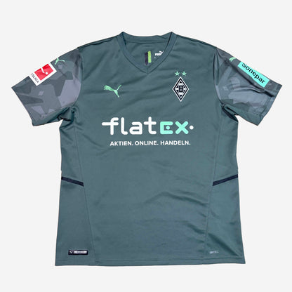 Borussia Mönchengladbach 2021/22 Kramer #6 Auswärts Trikot + Unterschrift
