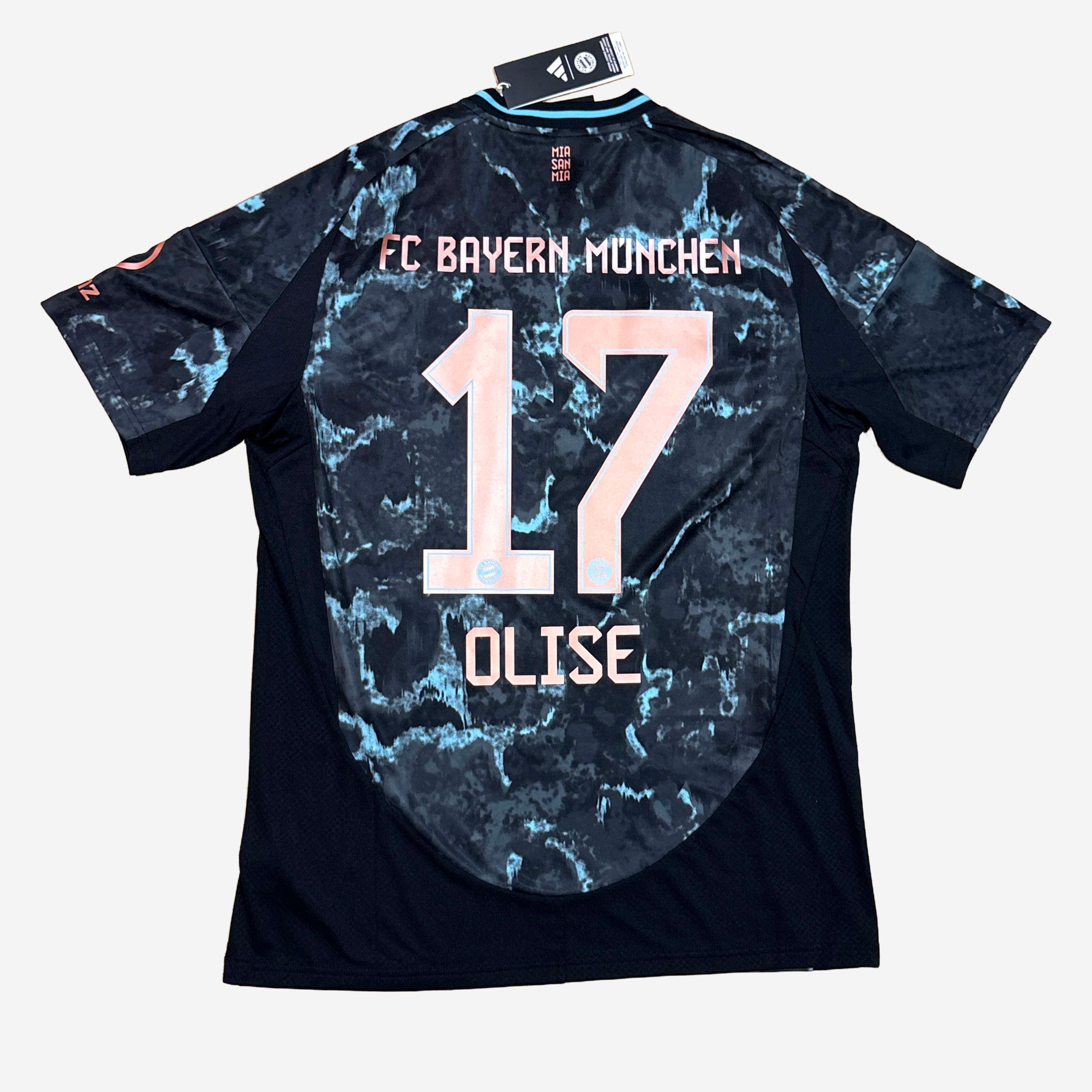 FC Bayern München 2024/25 Olise #17 Auswärts Trikot (Neu mit Etikett)