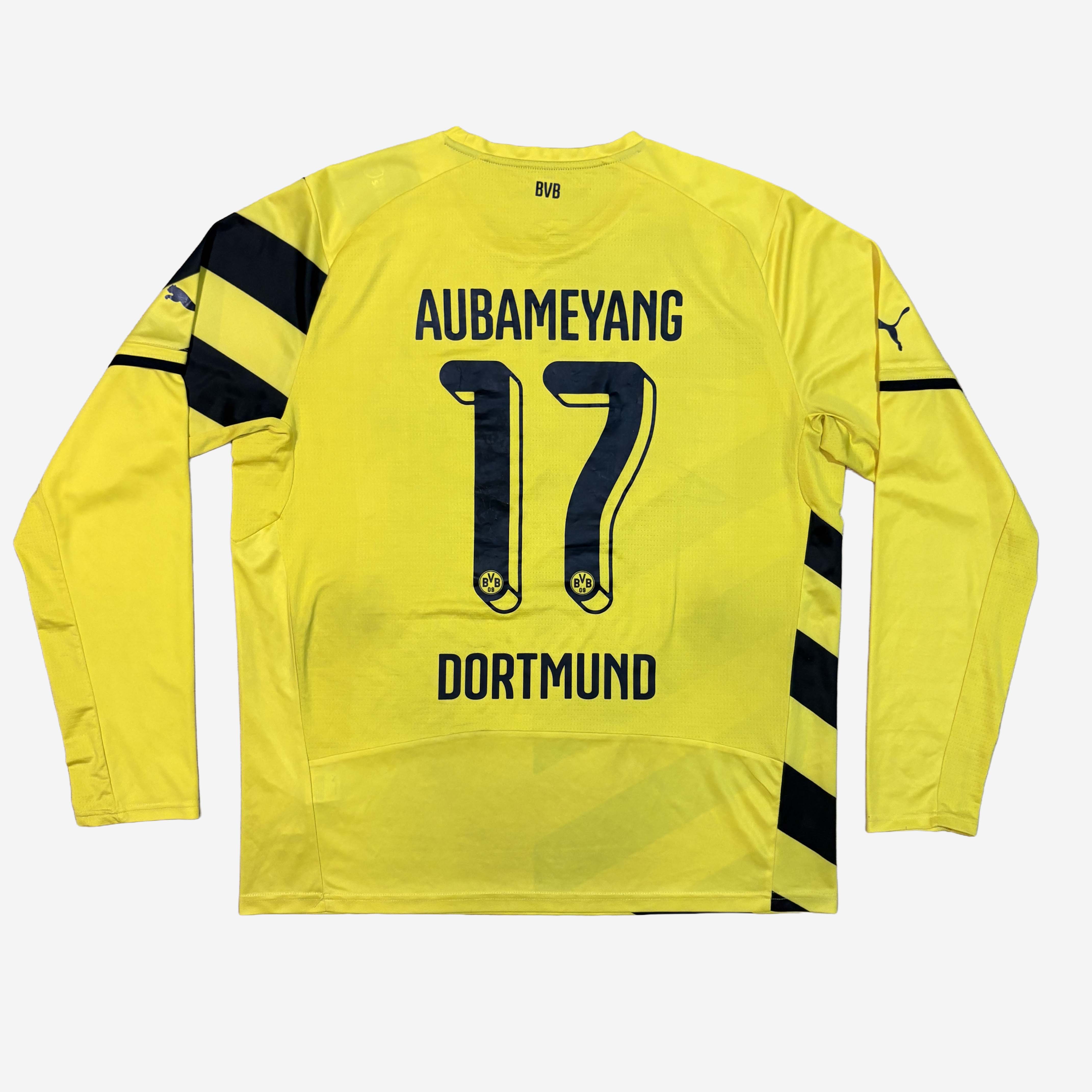 Borussia Dortmund 2014/15 Aubermeyang #17 Heim Trikot