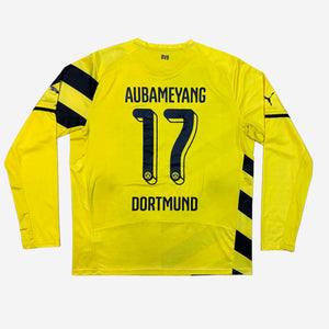 Borussia Dortmund 2014/15 Aubermeyang #17 Heim Trikot