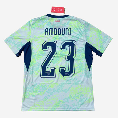 Schweiz 2026 Amdouni #23 Auswärts Trikot (Neu)