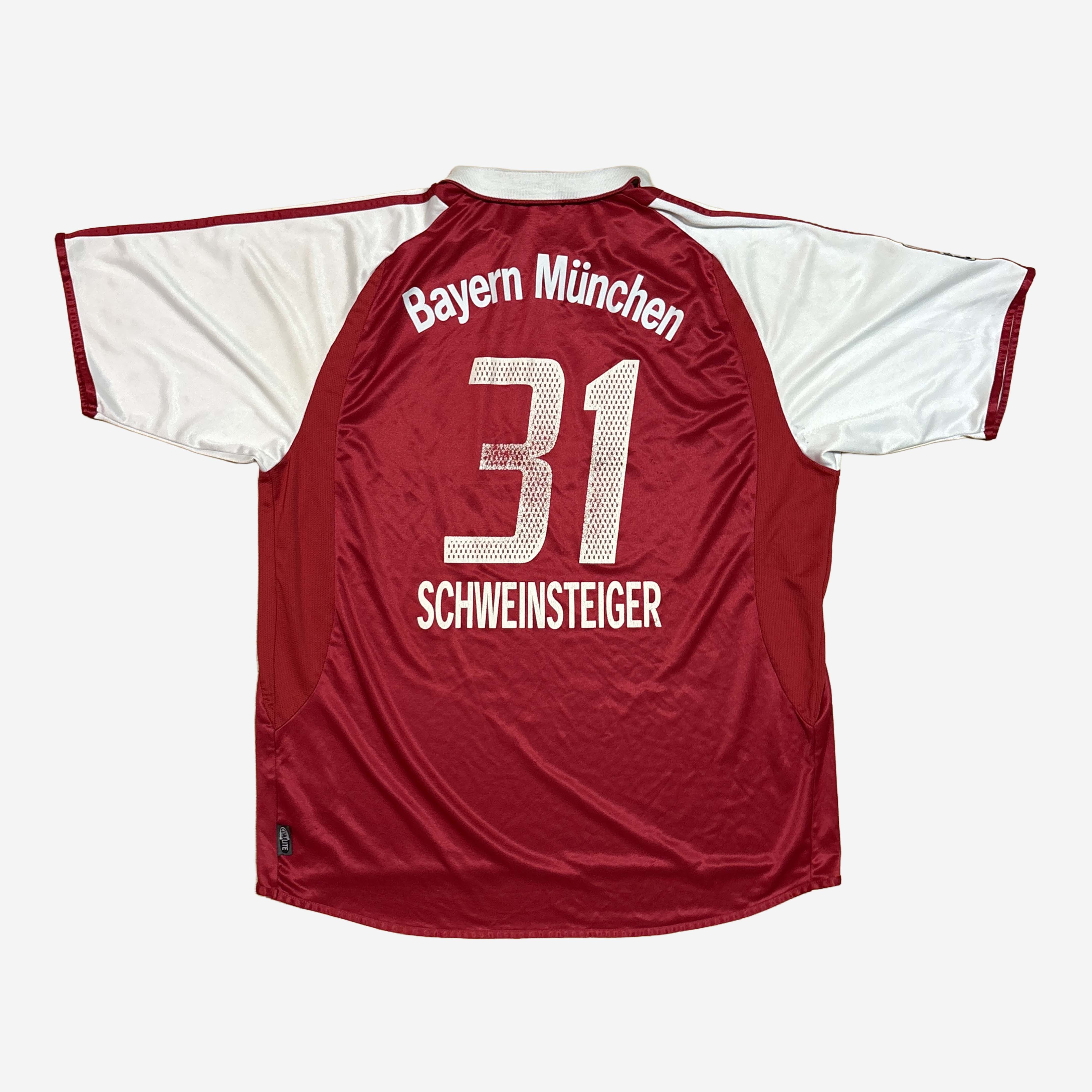 FC Bayern München 2003/04 #31 Schweinsteiger Heim Trikot