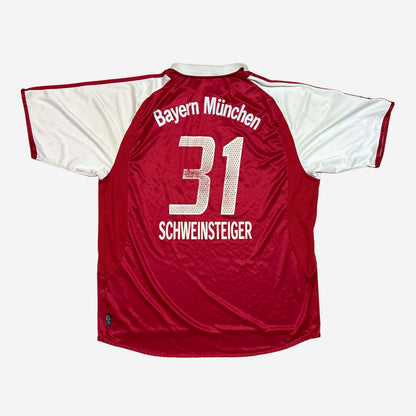 FC Bayern München 2003/04 #31 Schweinsteiger Heim Trikot