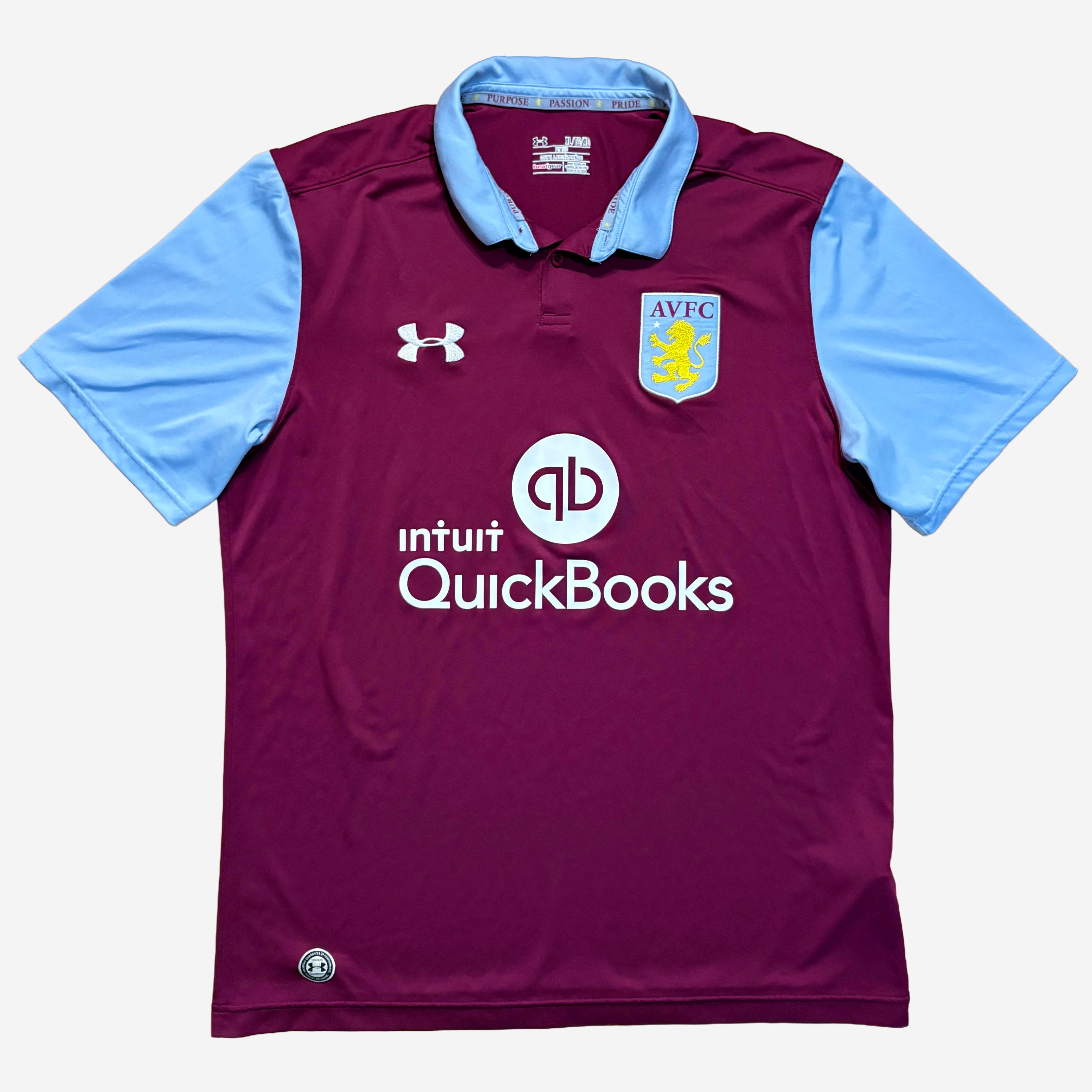 Aston Villa 2016/17 Heim Trikot