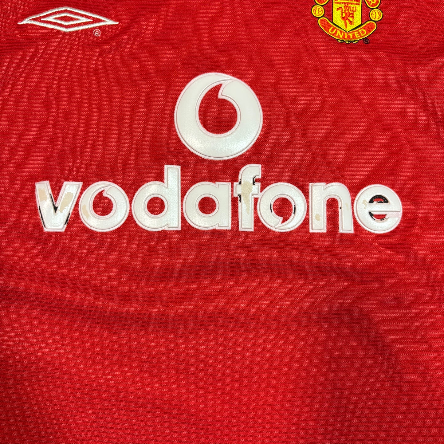 Manchester United 2000-02 Heim Trikot