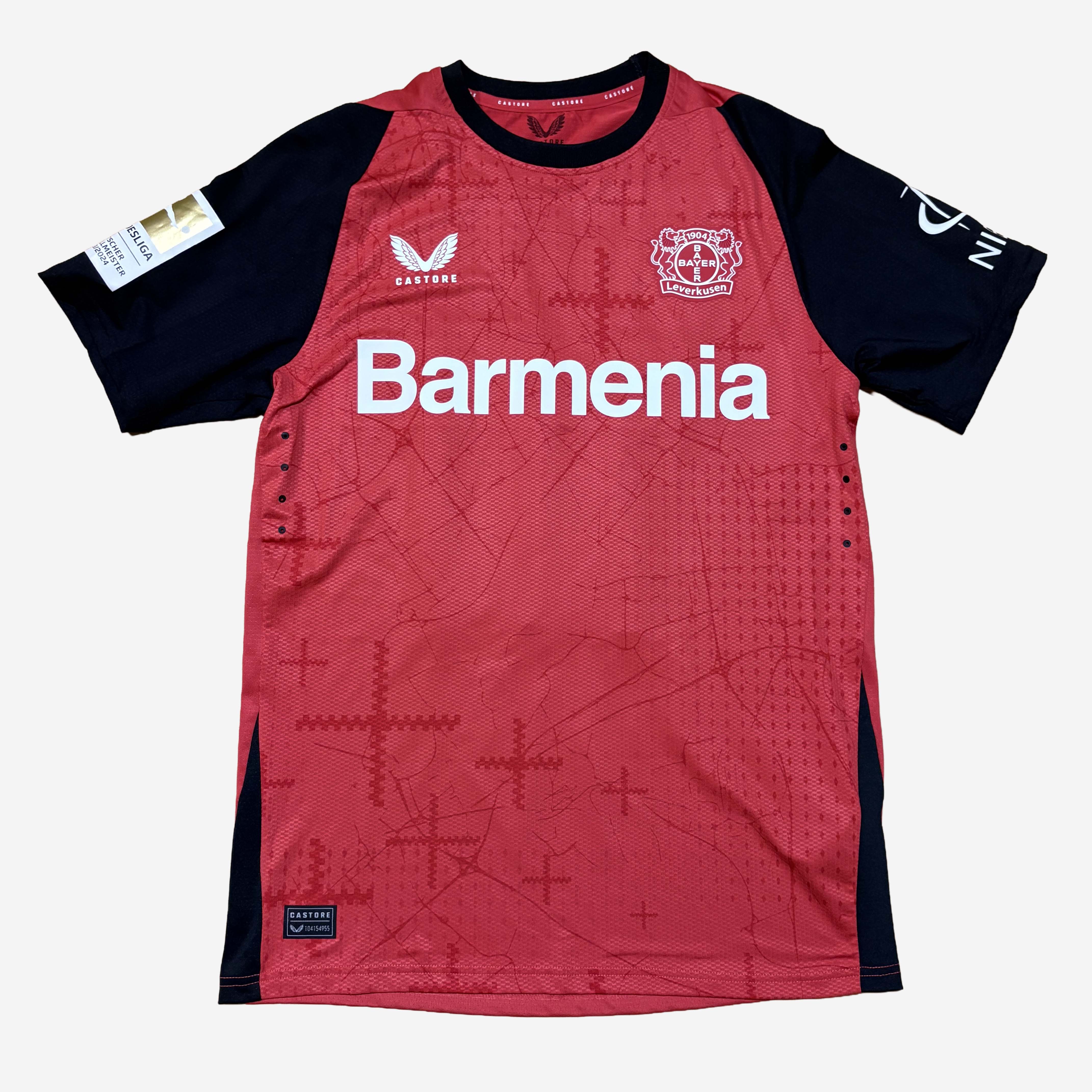 Bayer 04 Leverkusen 2024/25 Buendia #16 Heim Trikot