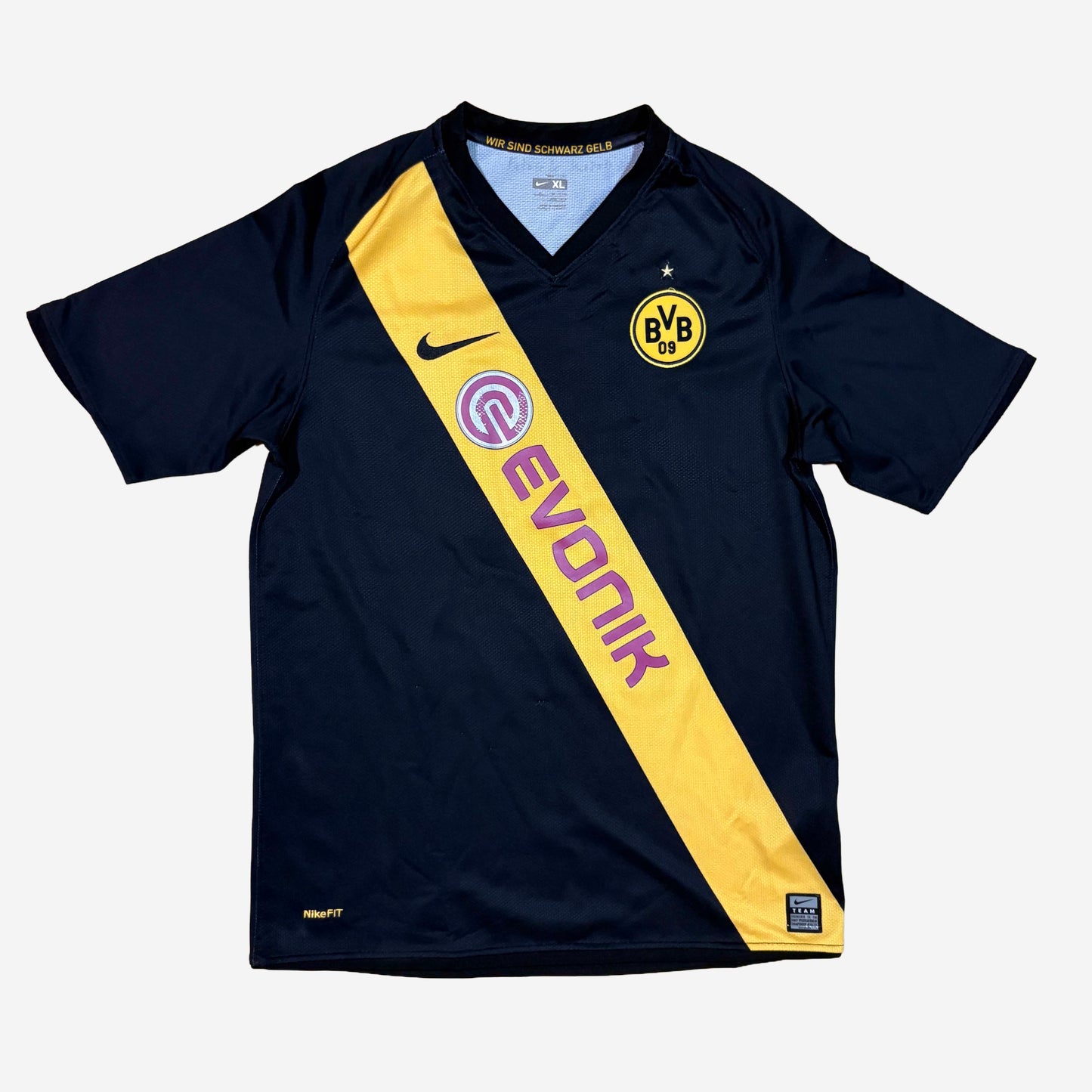 Borussia Dortmund 2008/09 Frei #13 Auswärts Trikot