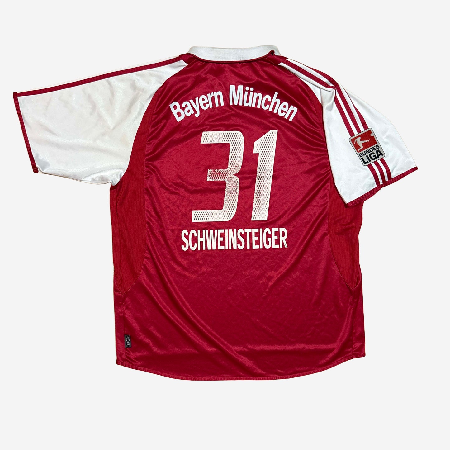 FC Bayern München 2003/04 #31 Schweinsteiger Heim Trikot