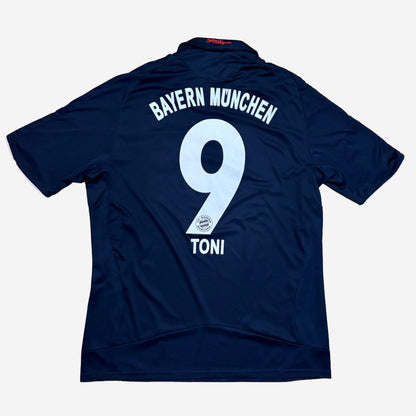 FC Bayern München 2008/09 Toni #9 Auswärts Trikot
