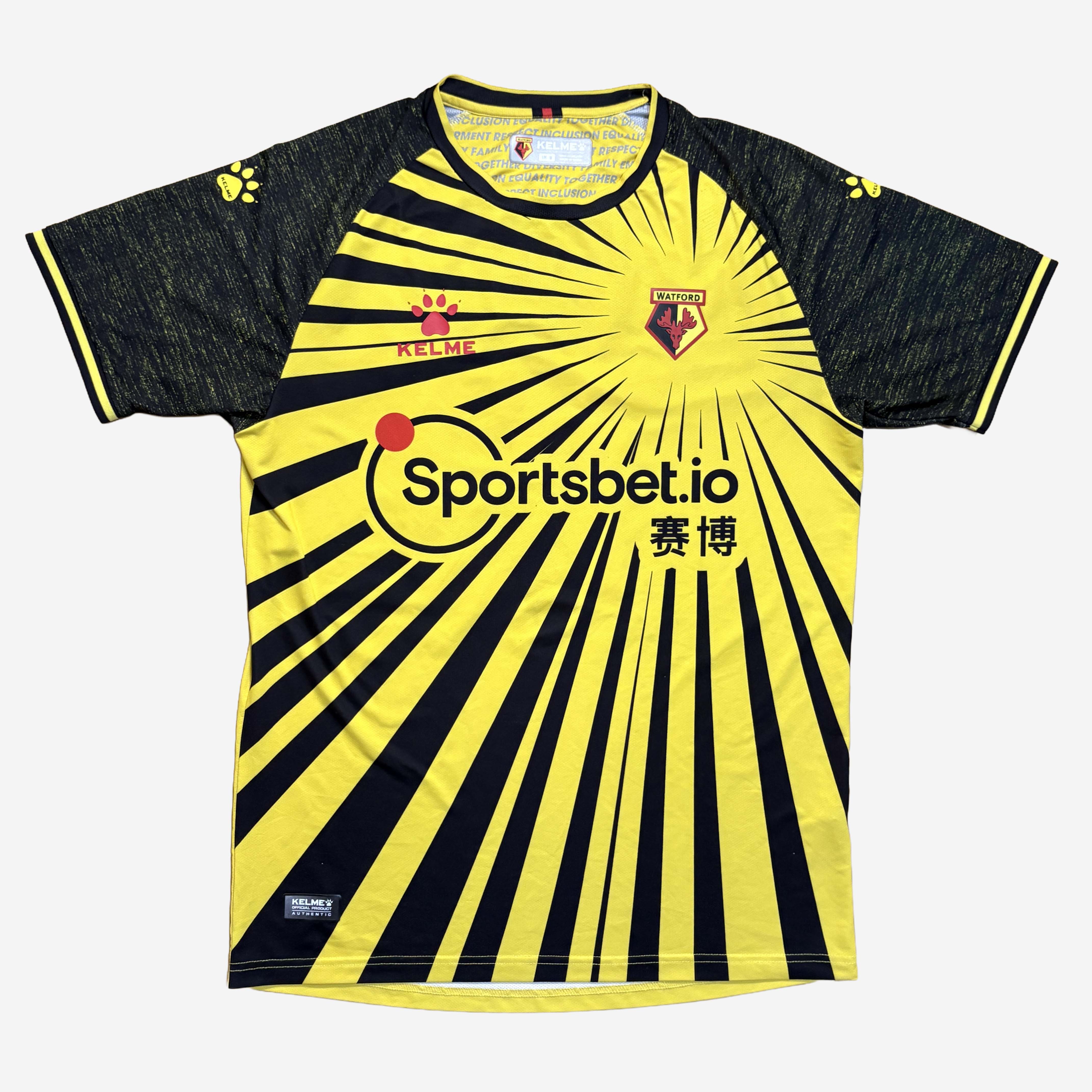 Watford 2020/21 Joao Pedro #10 Heim Trikot