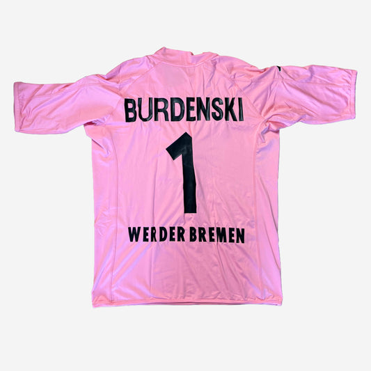 Werder Bremen 2005/06 Burdenski #1 Torwart Trikot